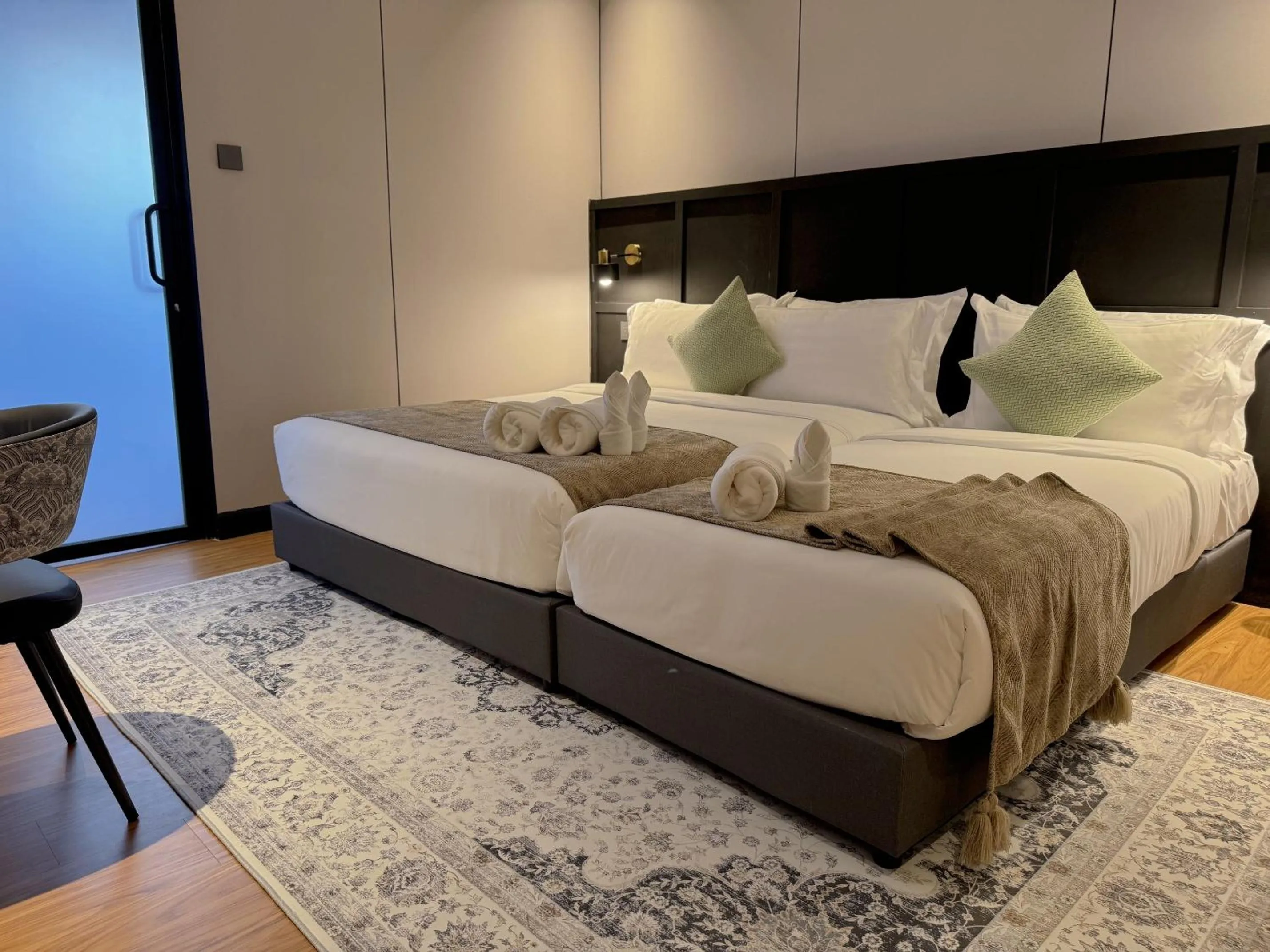 Bed in Carnarvon Suites