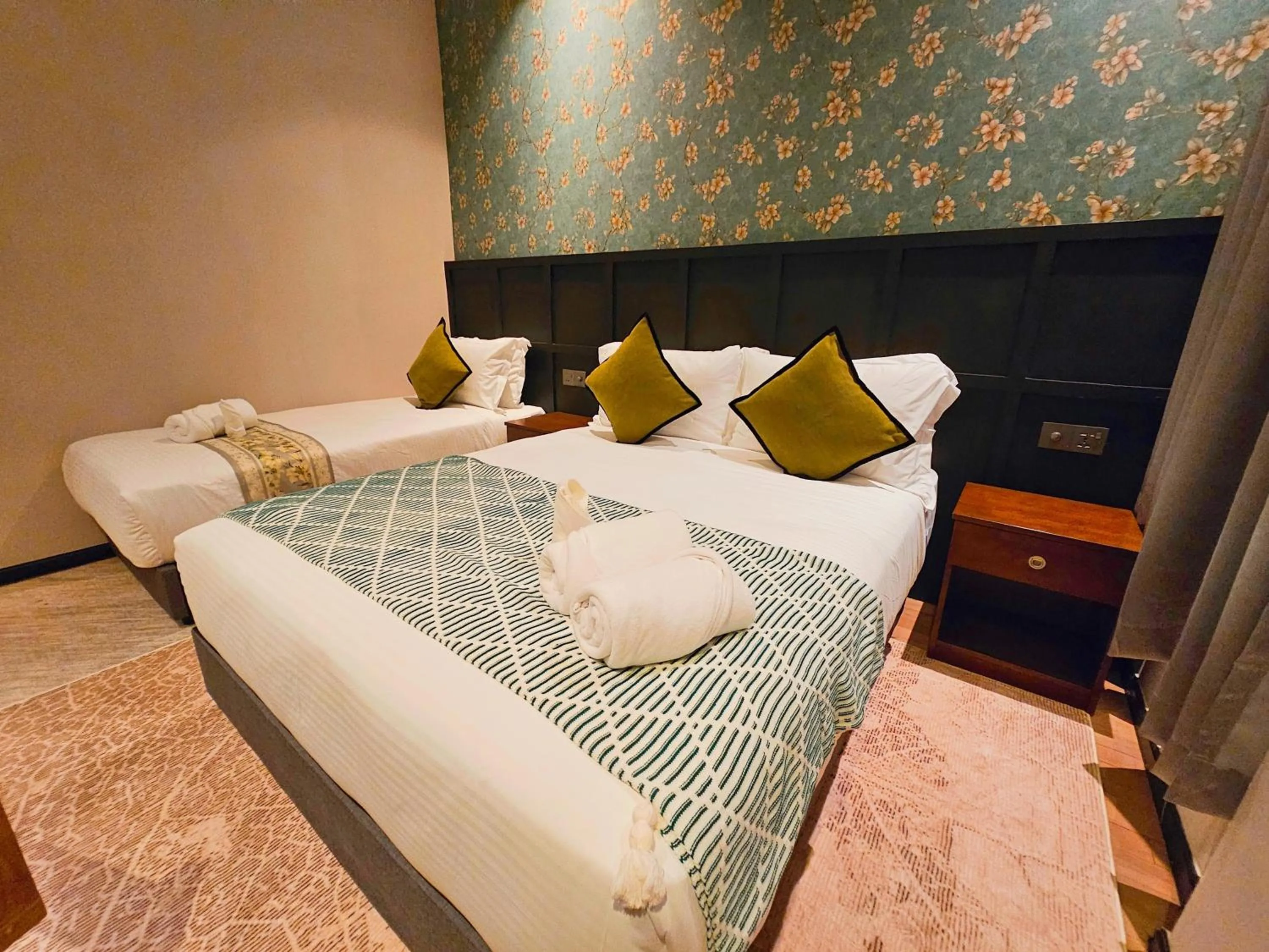 Bed in Carnarvon Suites