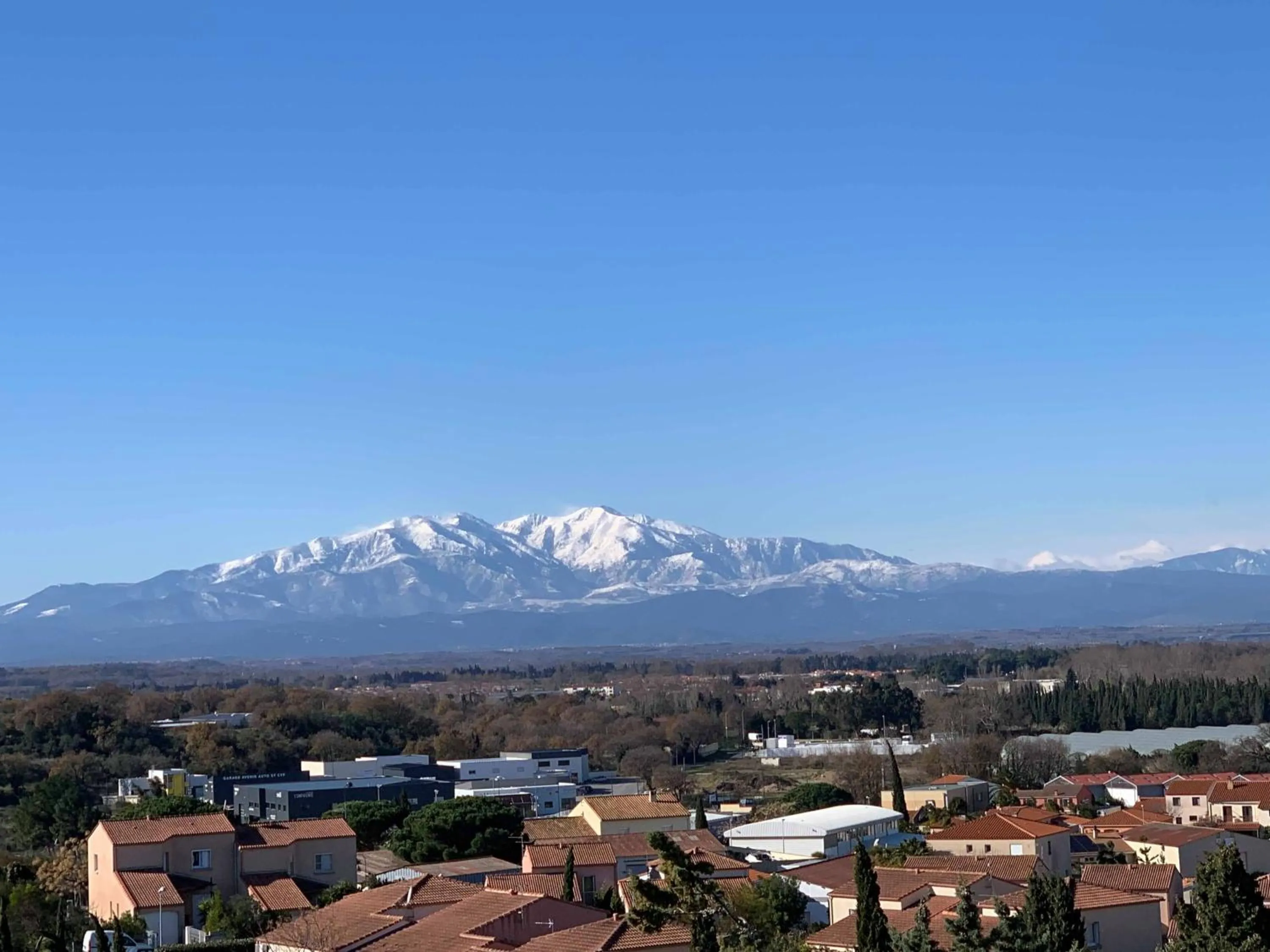 Mountain view in Hôtel Le Belvedere