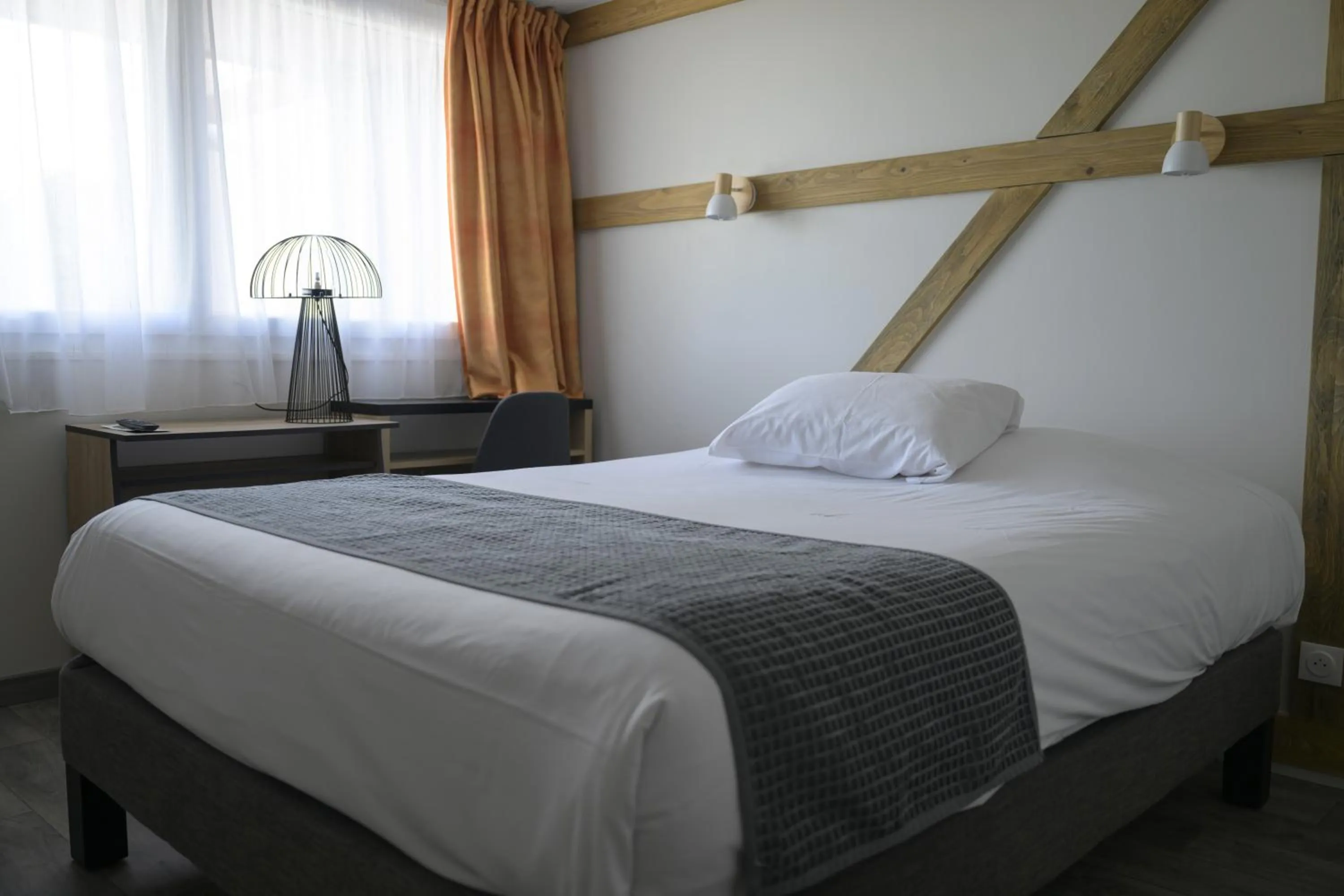 Bed in Hôtel Restaurant Au Relais D'Alsace