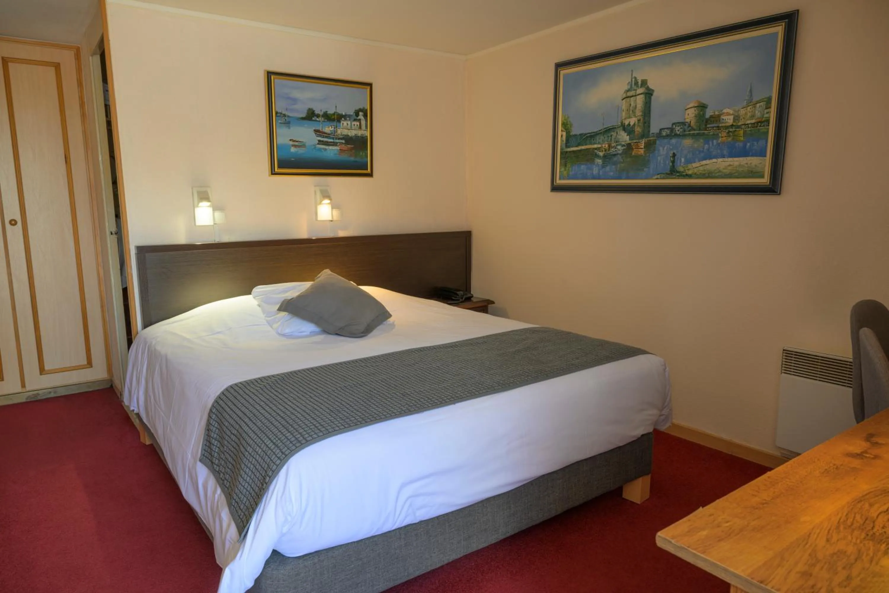 Bed in Hôtel Restaurant Au Relais D'Alsace