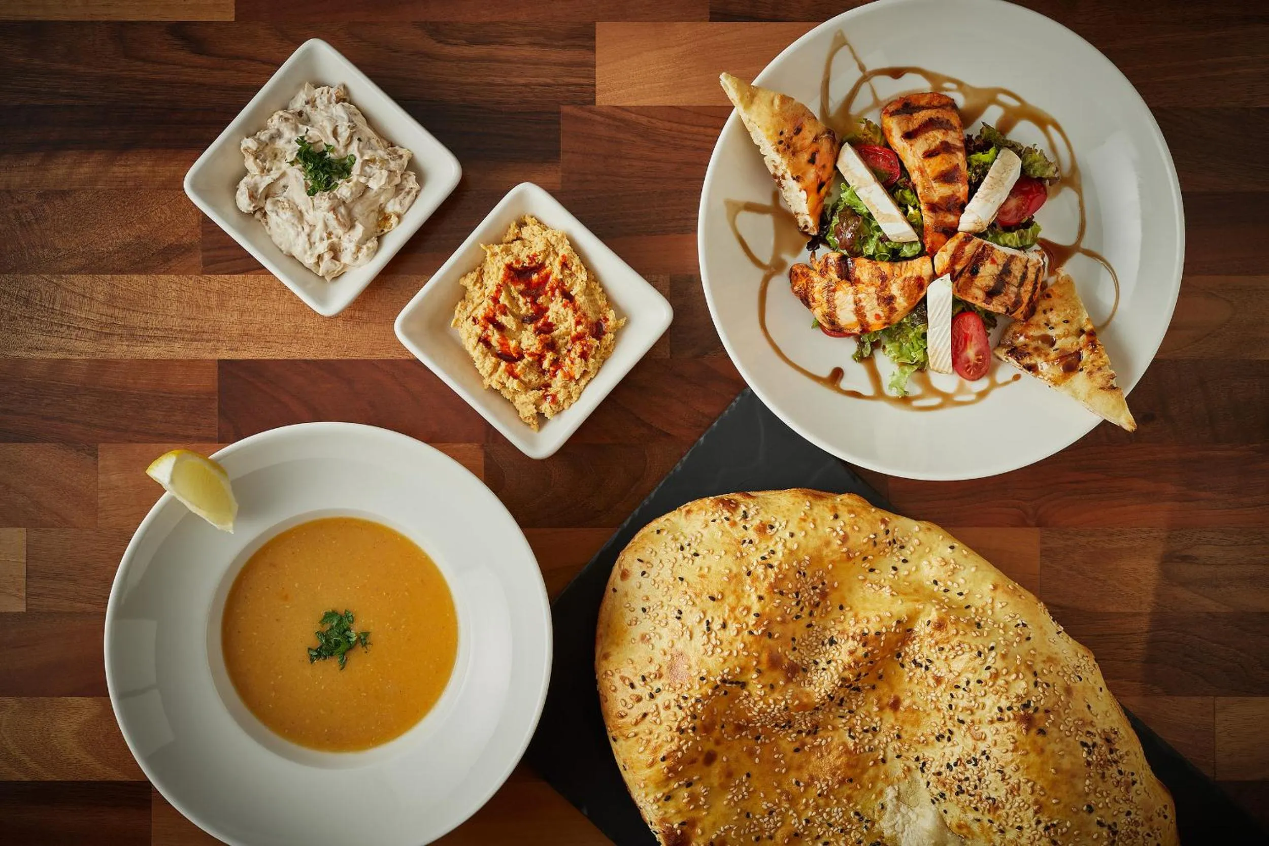 Food and drinks in Lezzet PG B&B &TurkishRestaurant