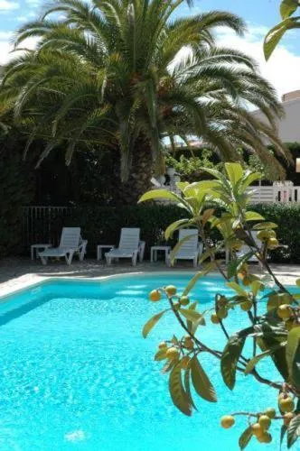 Balcony/Terrace in Hôtel Azur