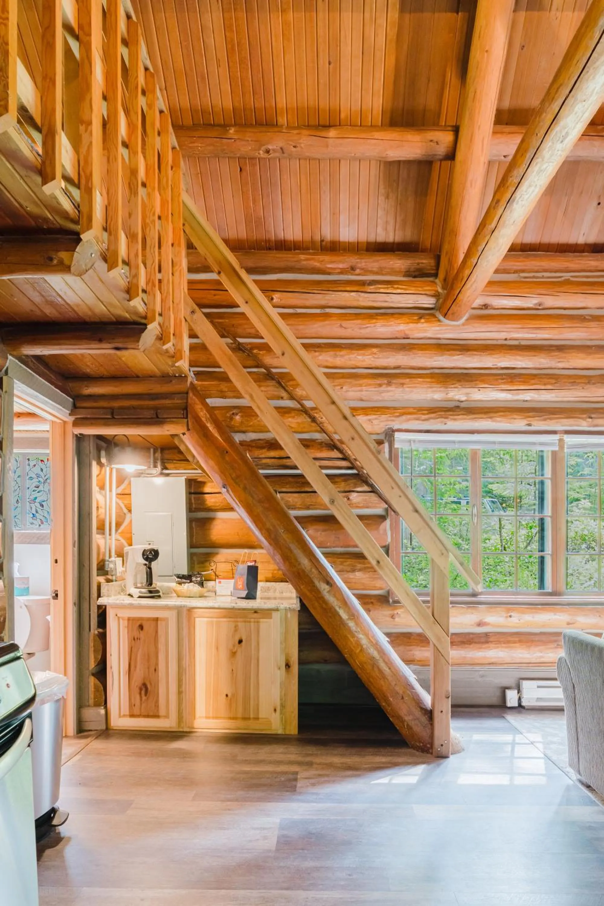 Living room in LOGE Alta Crystal