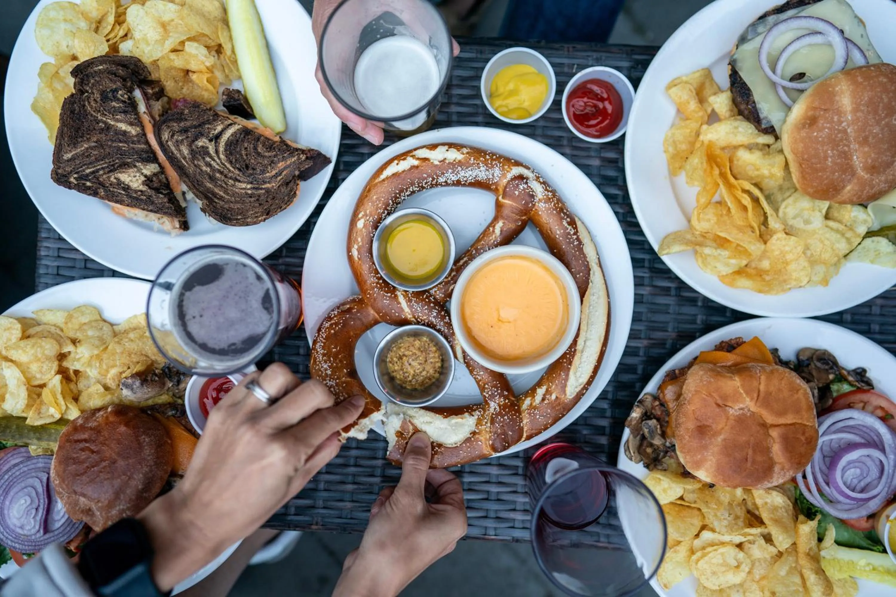 Food in LOGE Alta Crystal