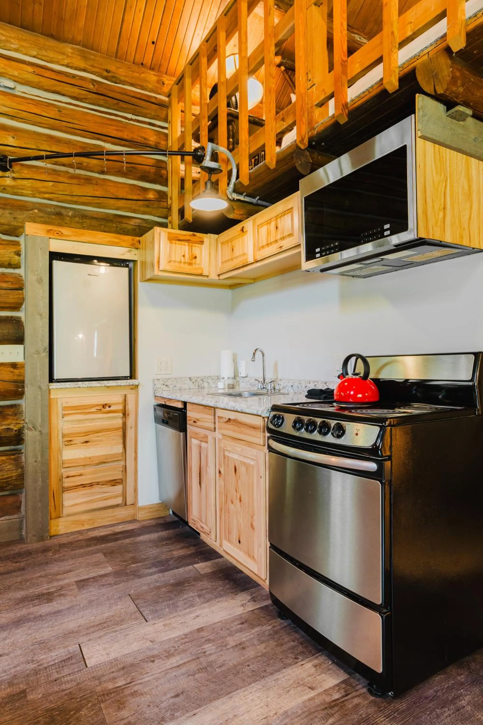 kitchen in LOGE Alta Crystal