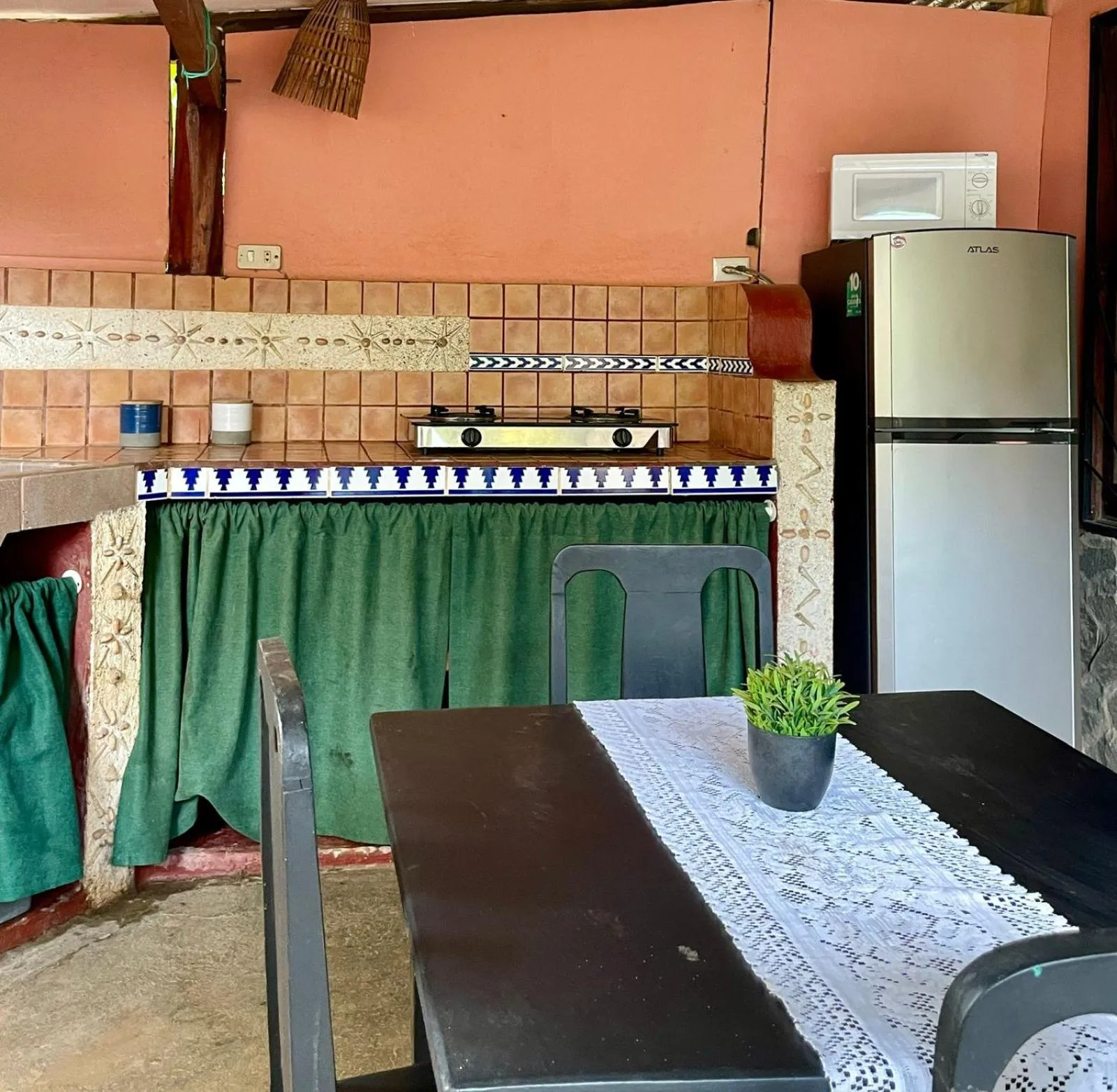 kitchen in Hotel Boruca Tamarindo