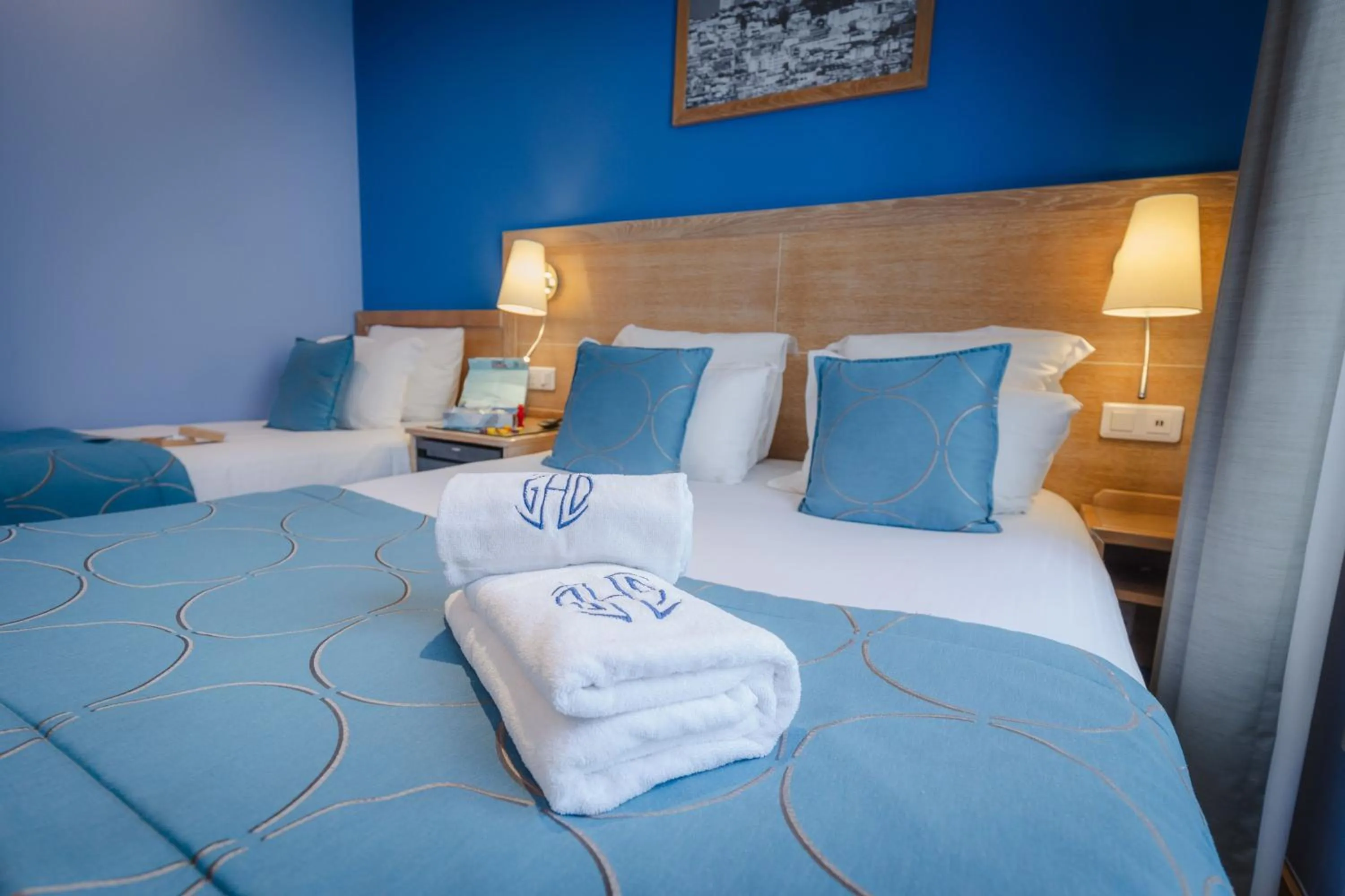 Bed in Grand Hotel Dore