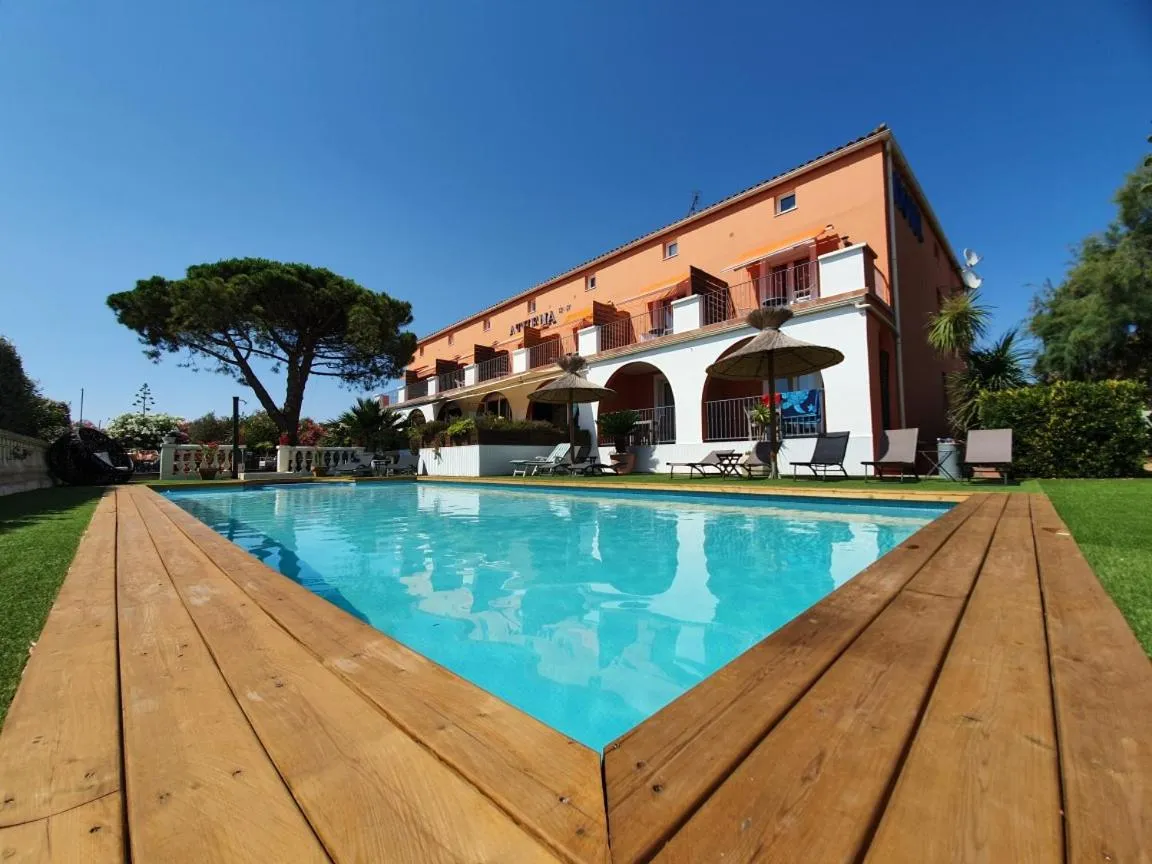 Bird's eye view in Hôtel Athéna