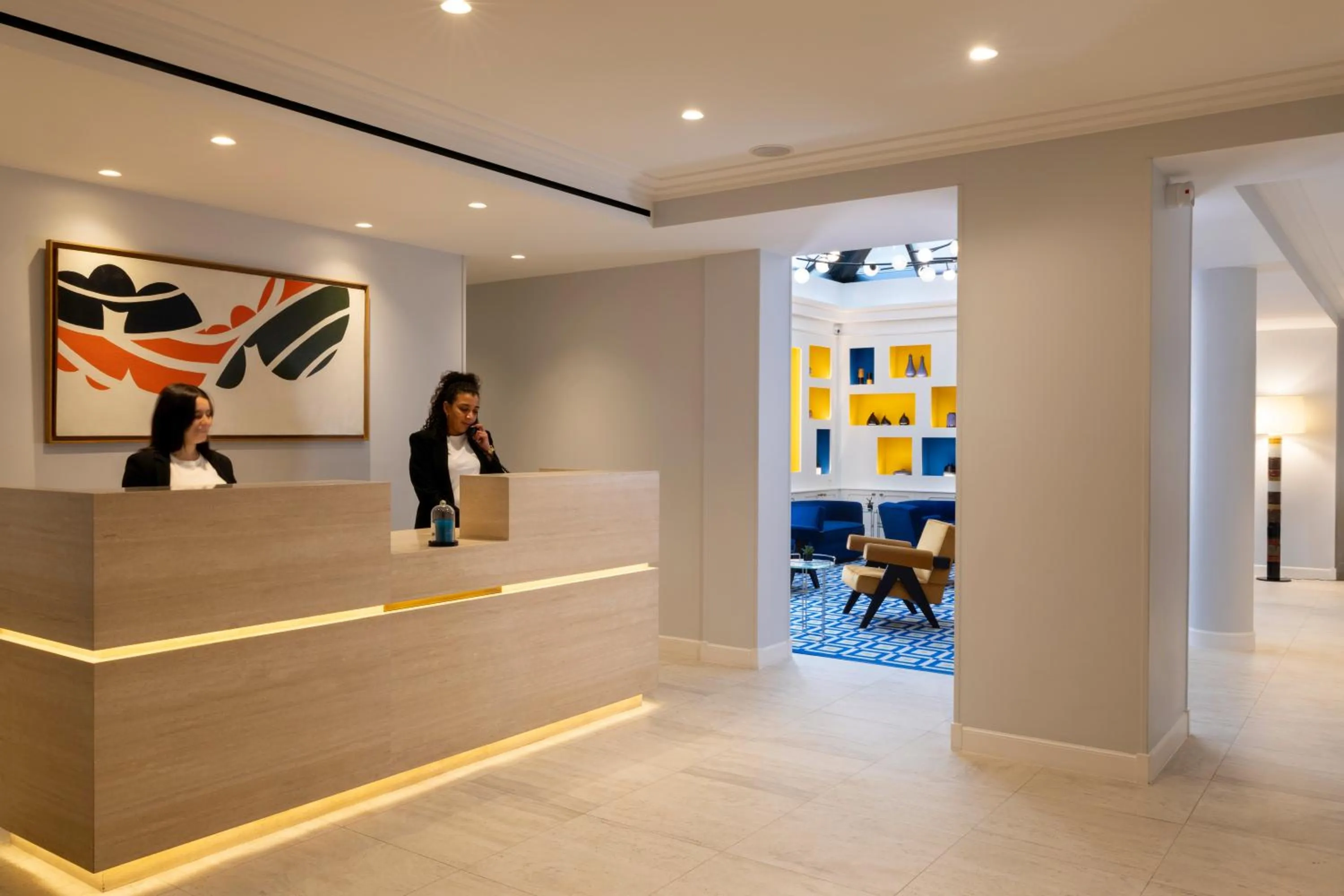 Lobby or reception in Hotel Duminy-Vendome