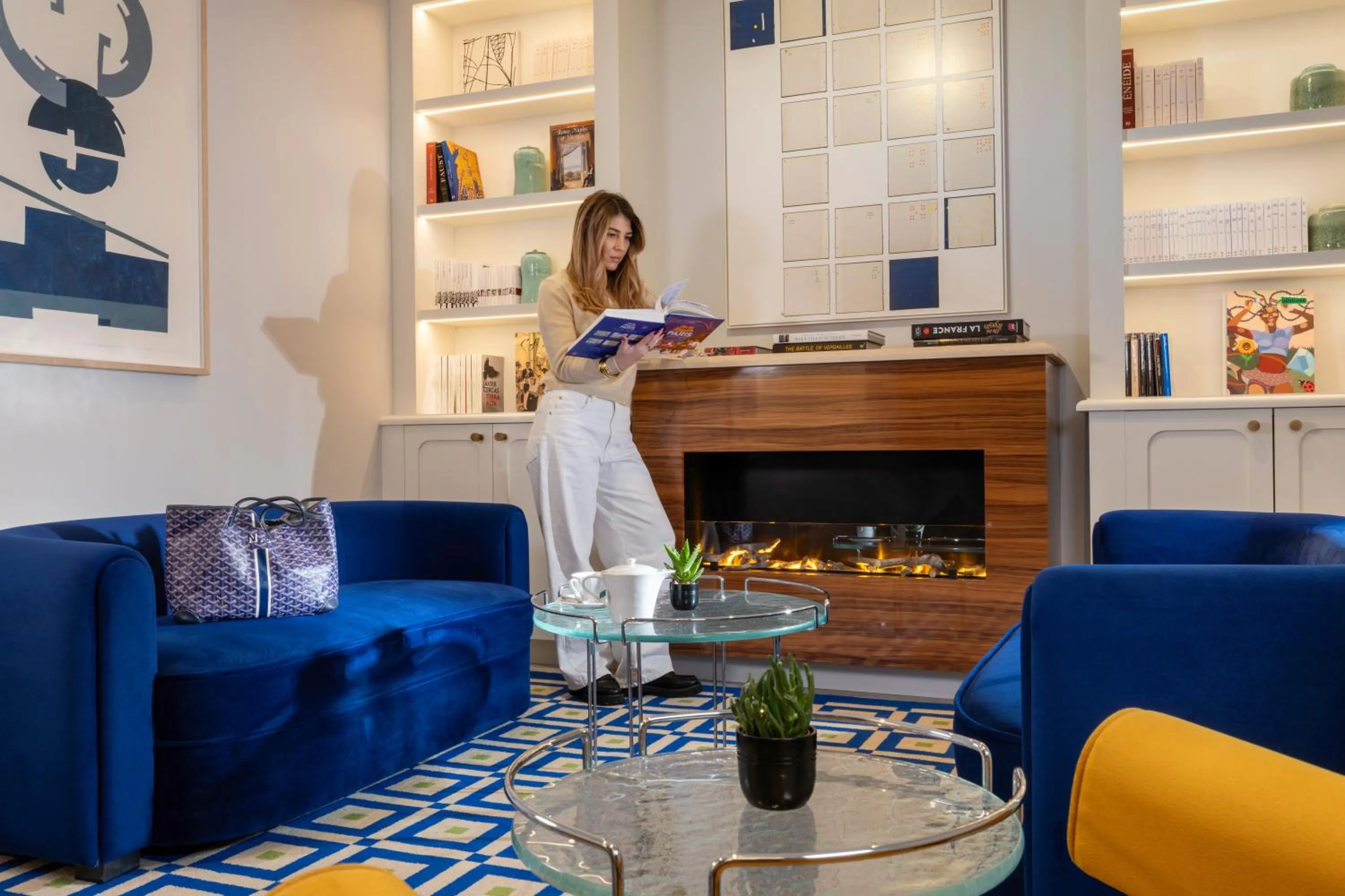 Living room in Hotel Duminy-Vendome