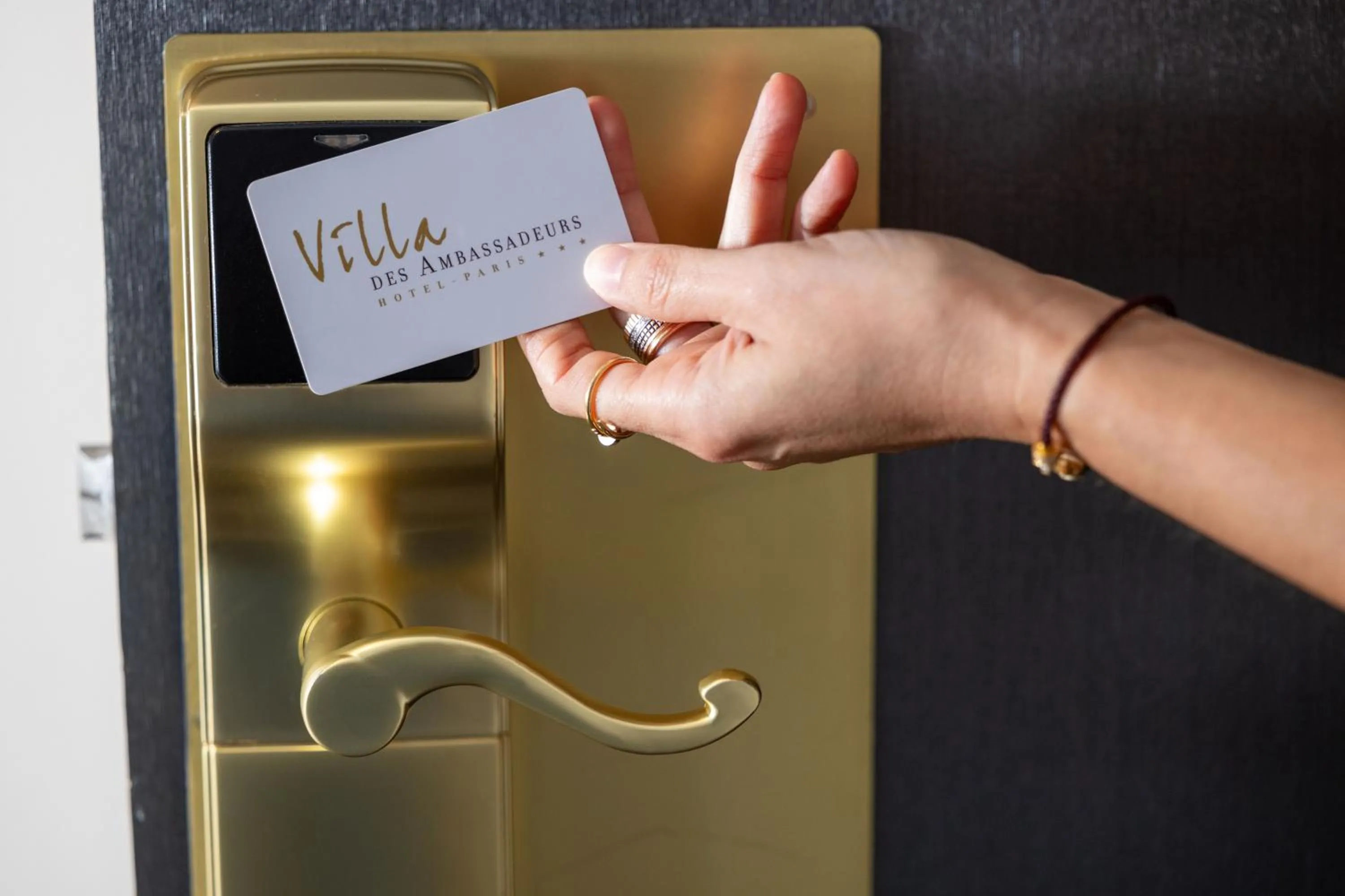 Decorative detail in Villa des Ambassadeurs