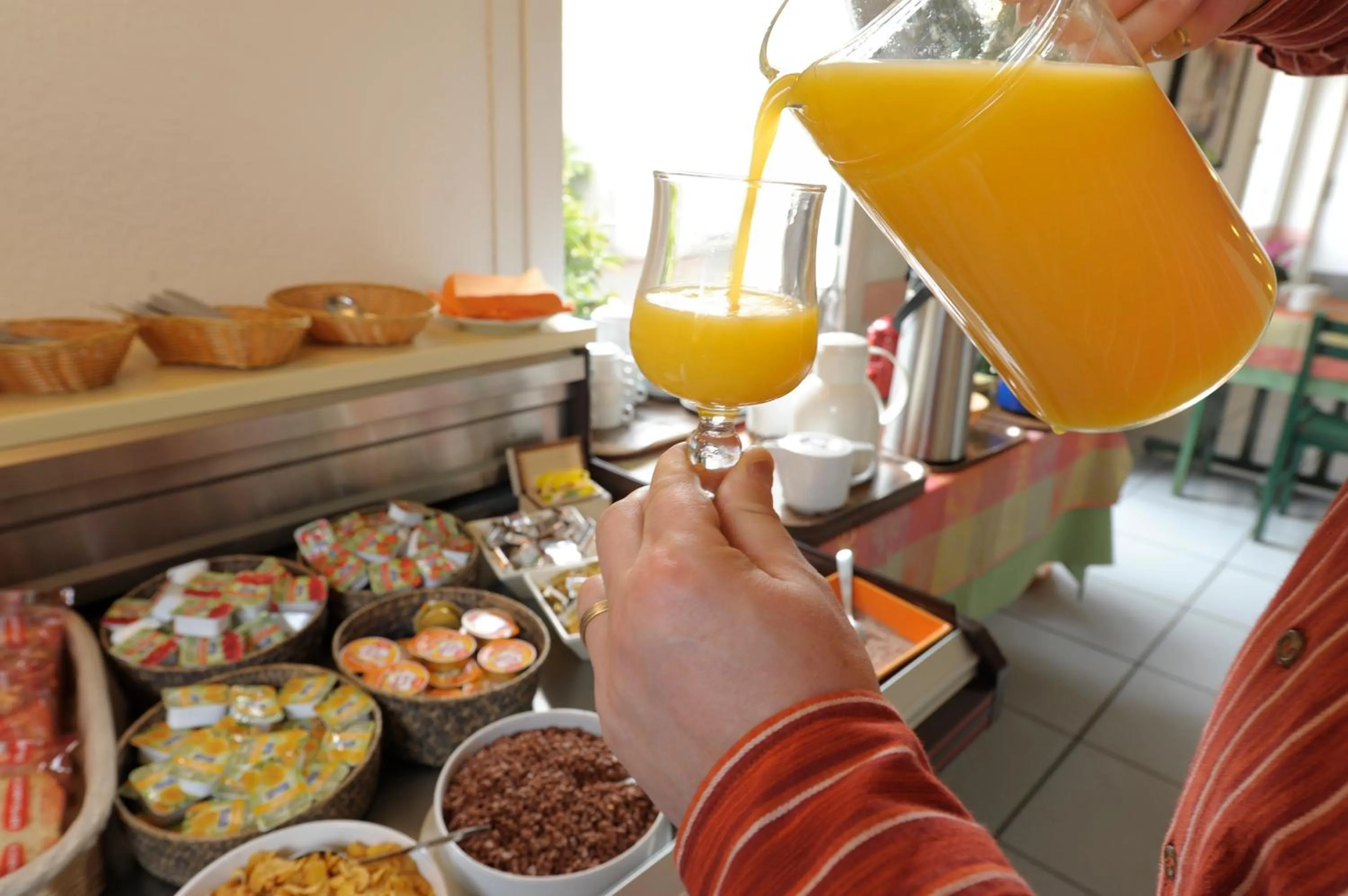 Food in LOGIS Hôtel Le Moulin Des Gardelles