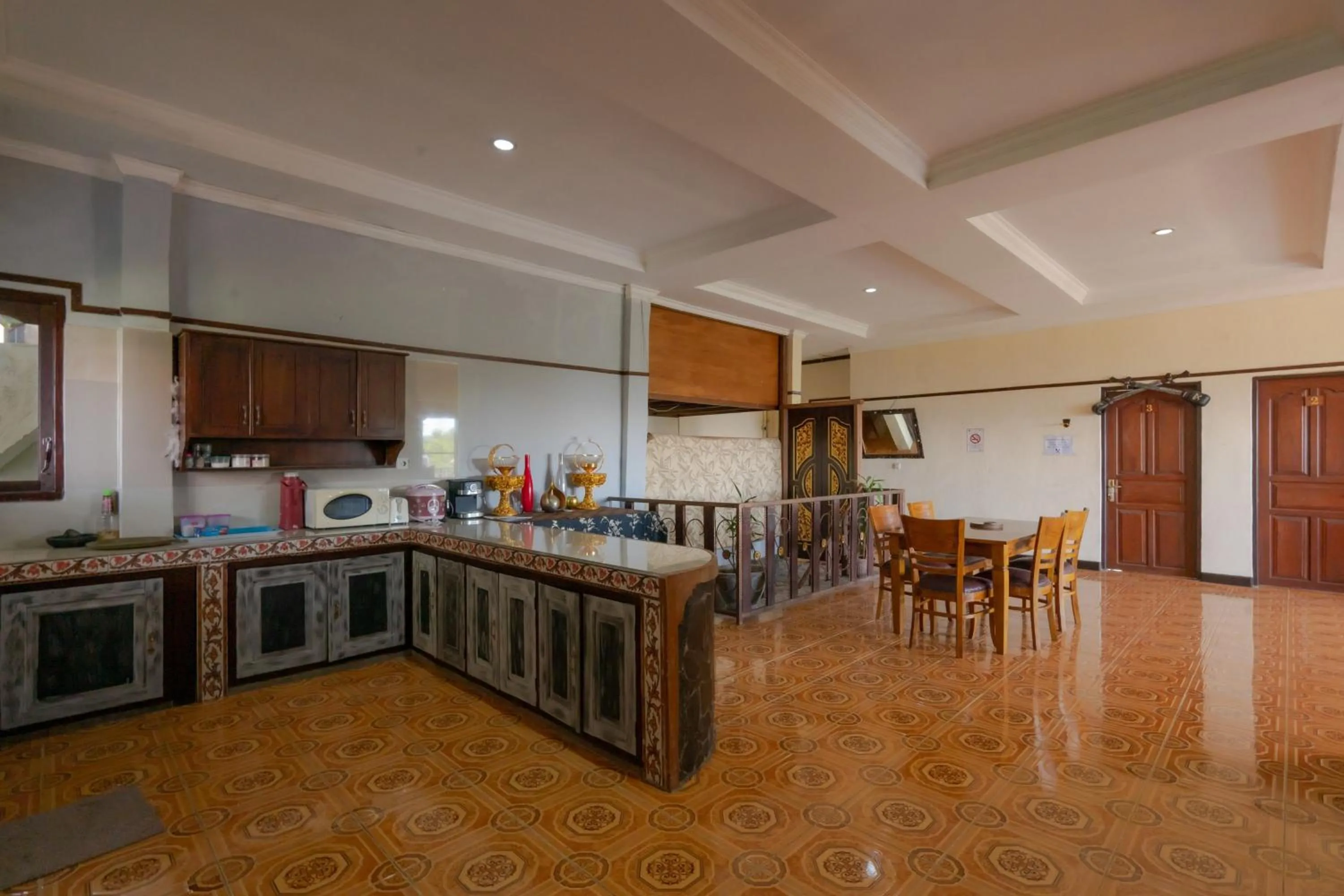 Seating area in Mountain View House Kintamani