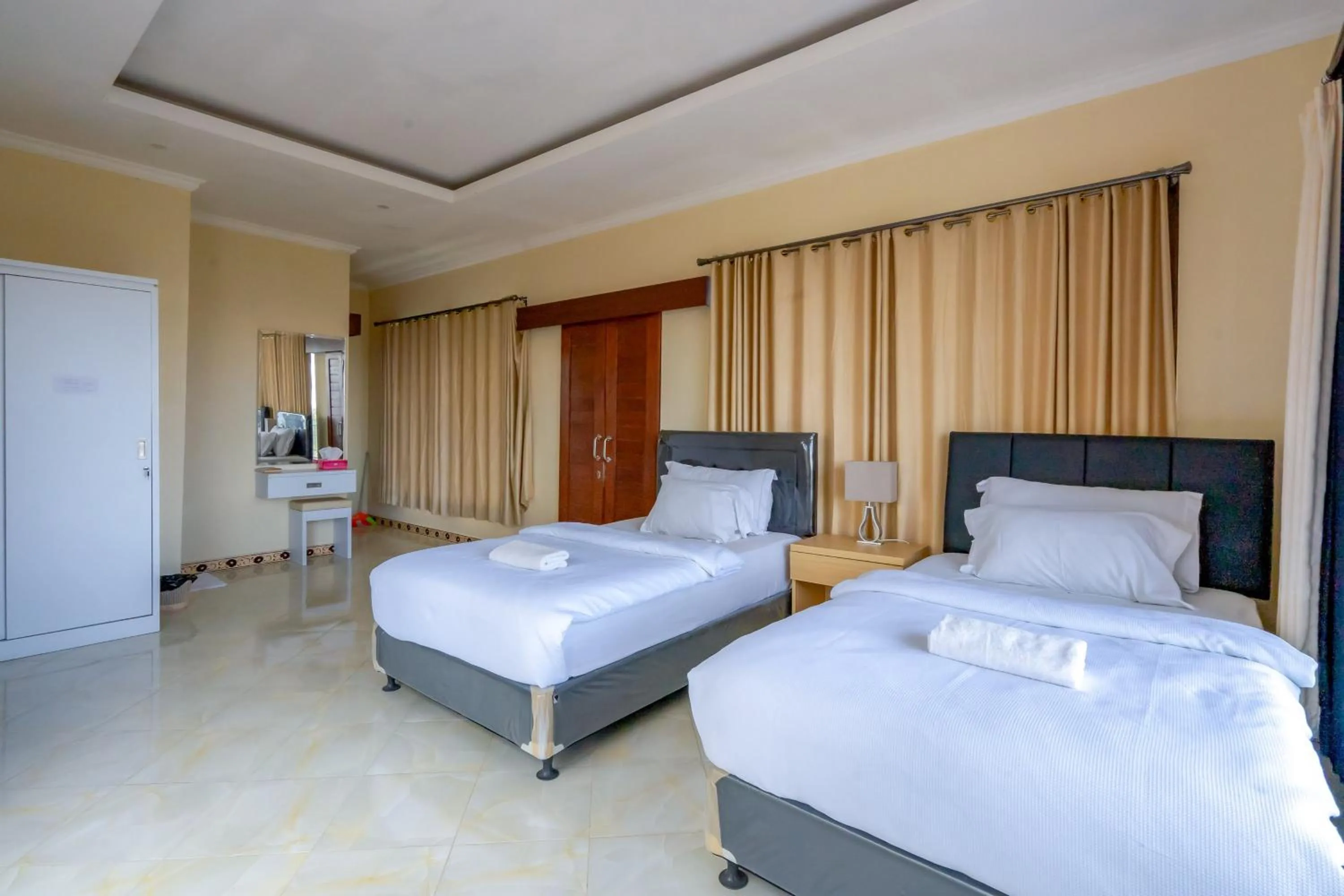 Bedroom, Bed in Mountain View House Kintamani