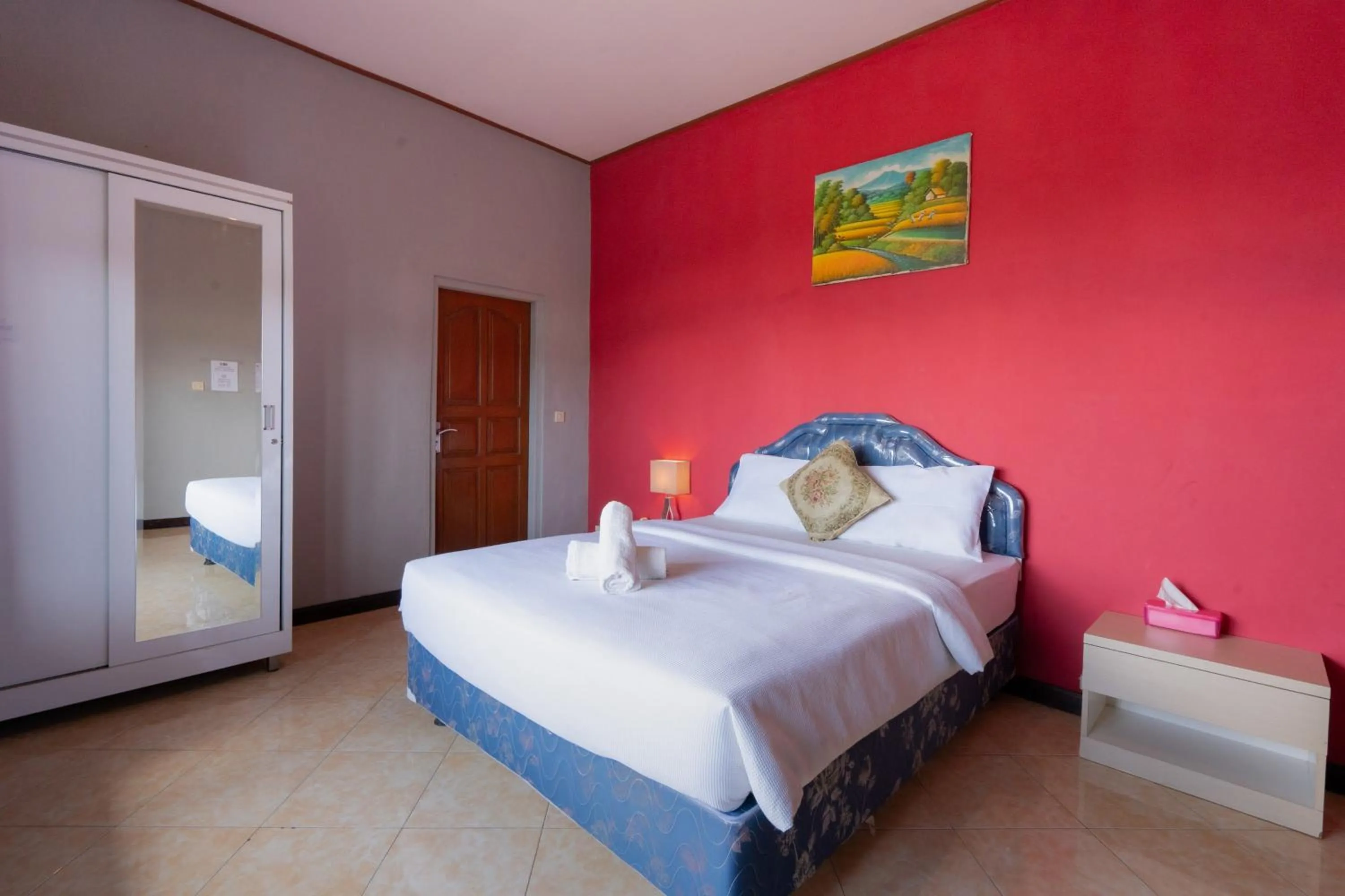 Bedroom, Bed in Mountain View House Kintamani