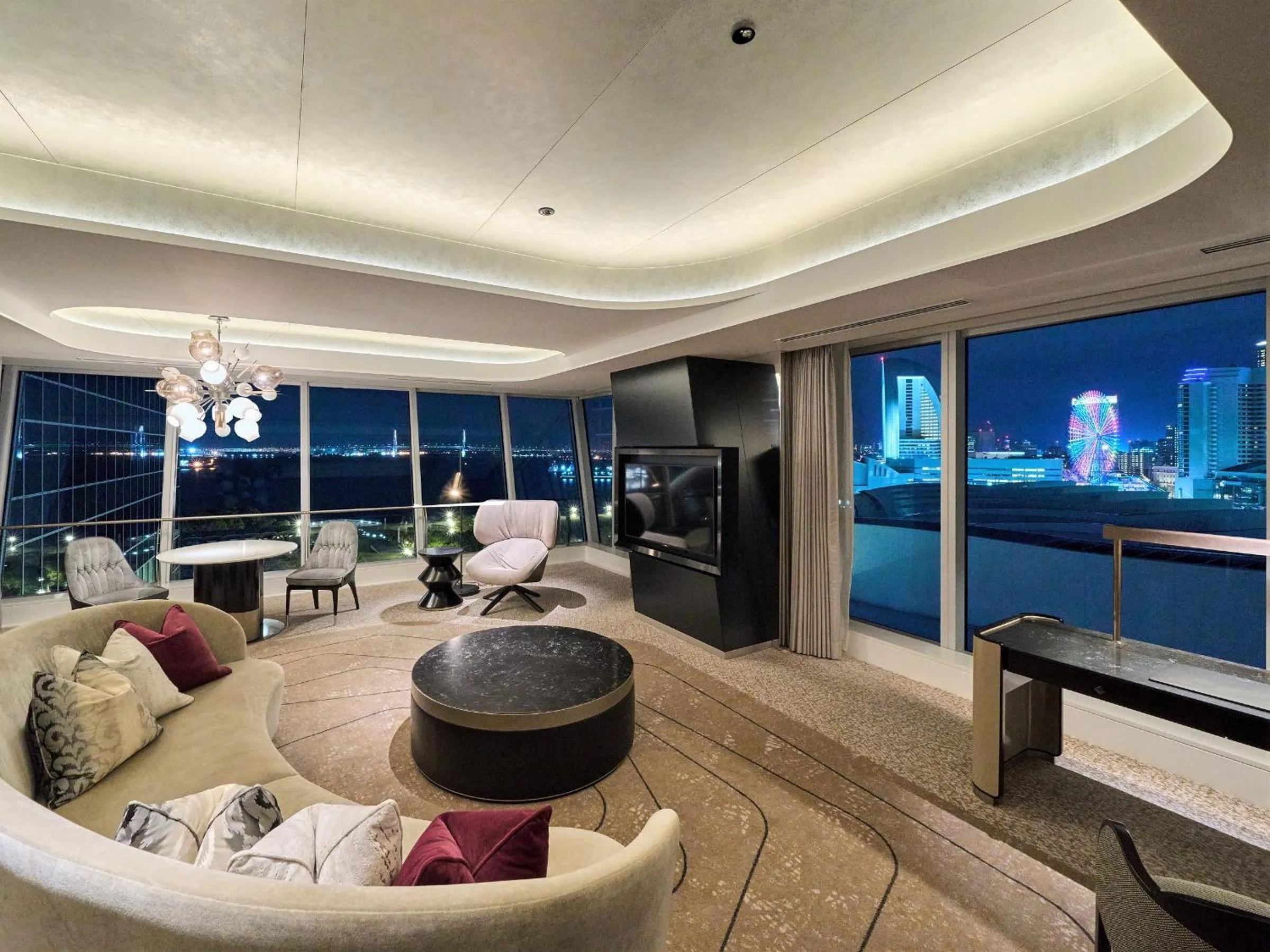 Living room in The Kahala Hotel & Resort Yokohama