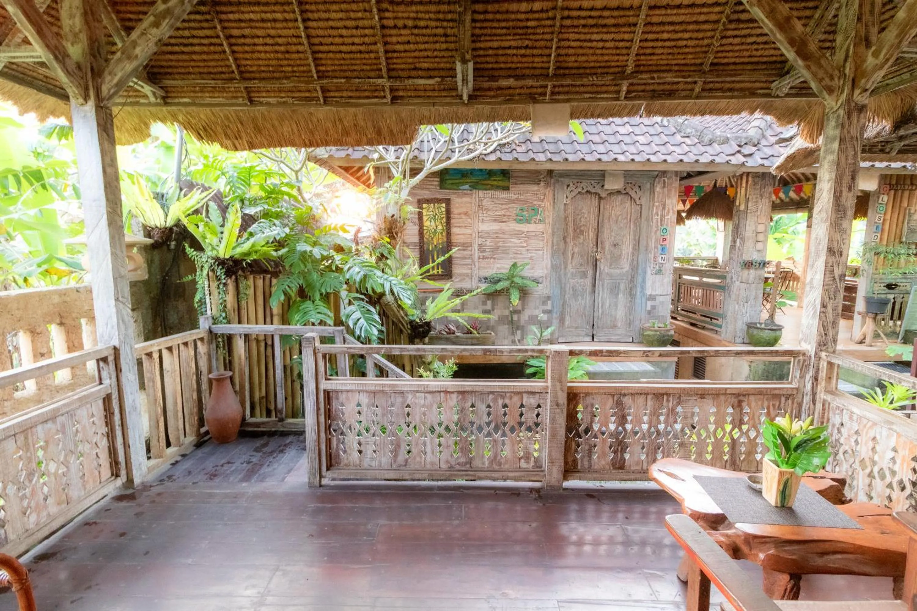 Balcony/Terrace in Royal JJ Ubud Resort & Spa