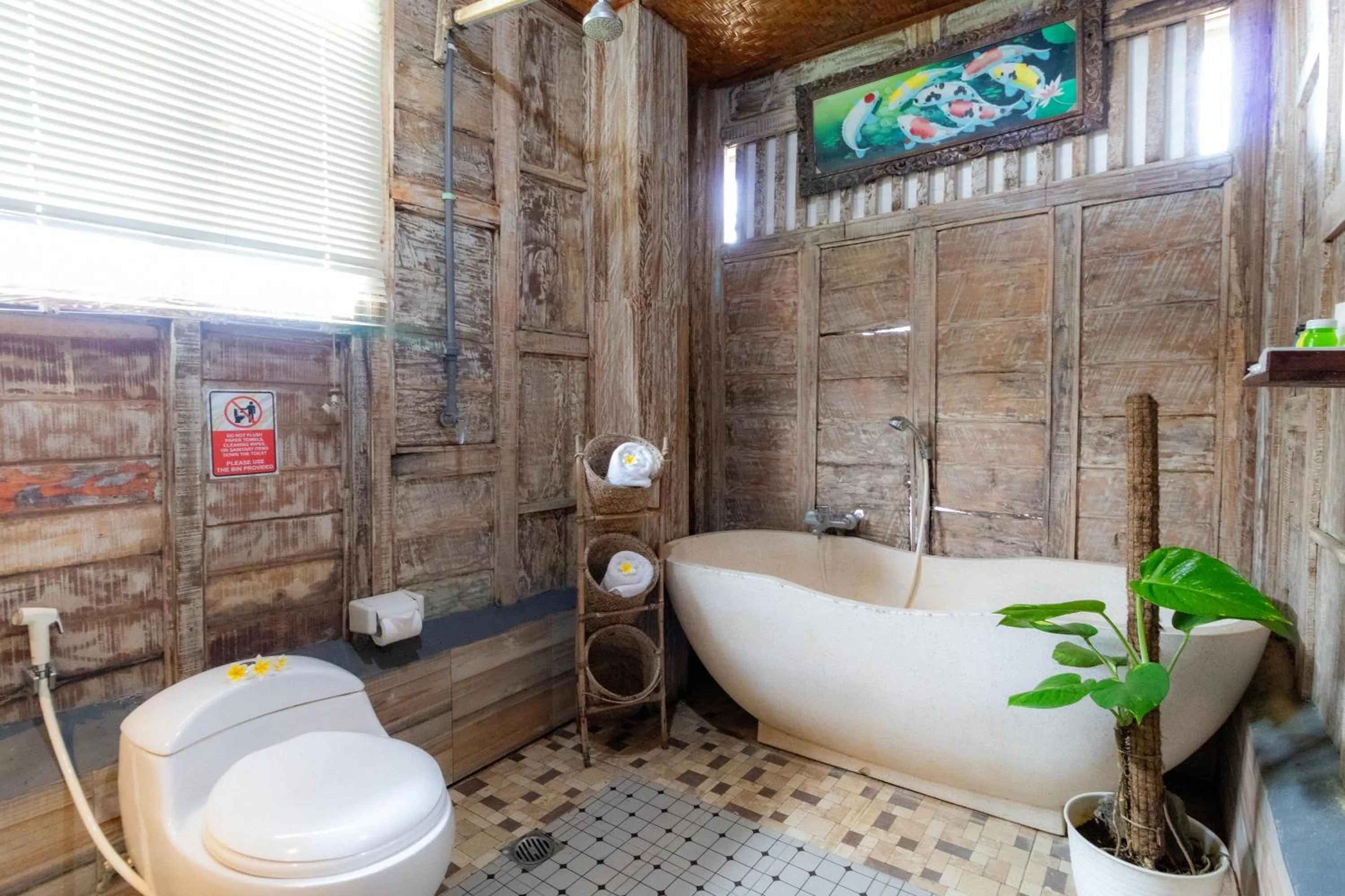 Bathroom in Royal JJ Ubud Resort & Spa
