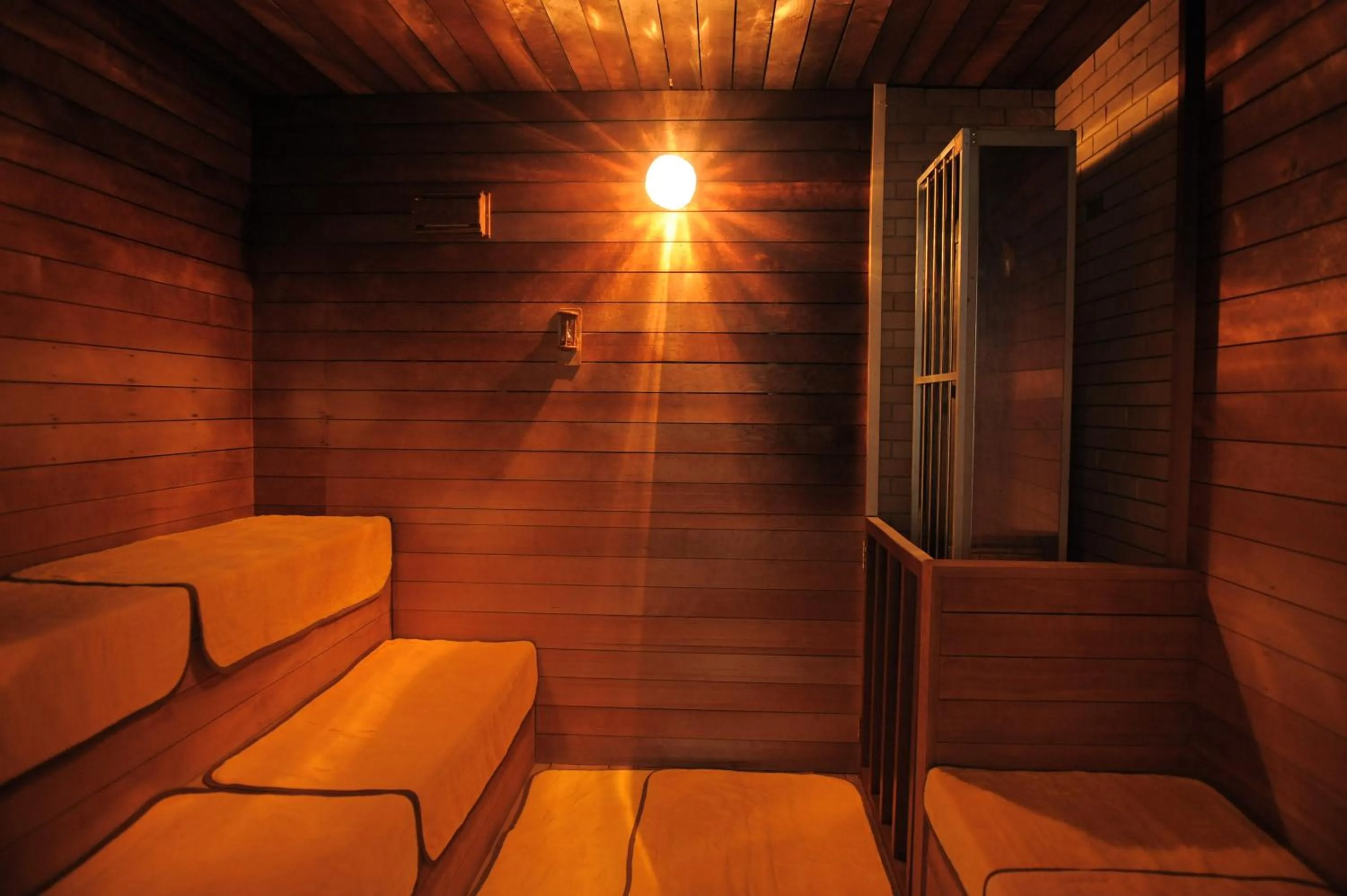 Sauna in Crown Hotel Okinawa