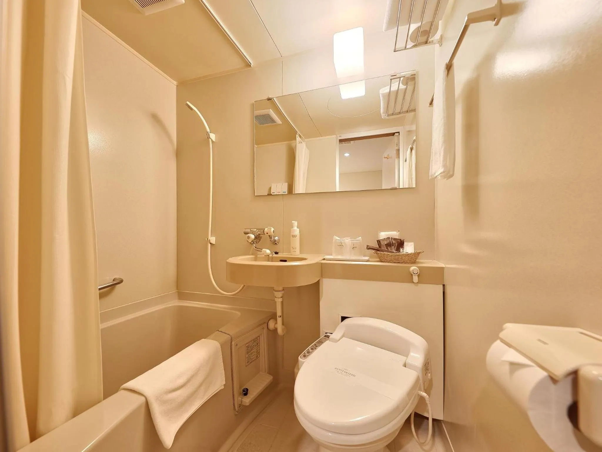 Toilet in Crown Hotel Okinawa