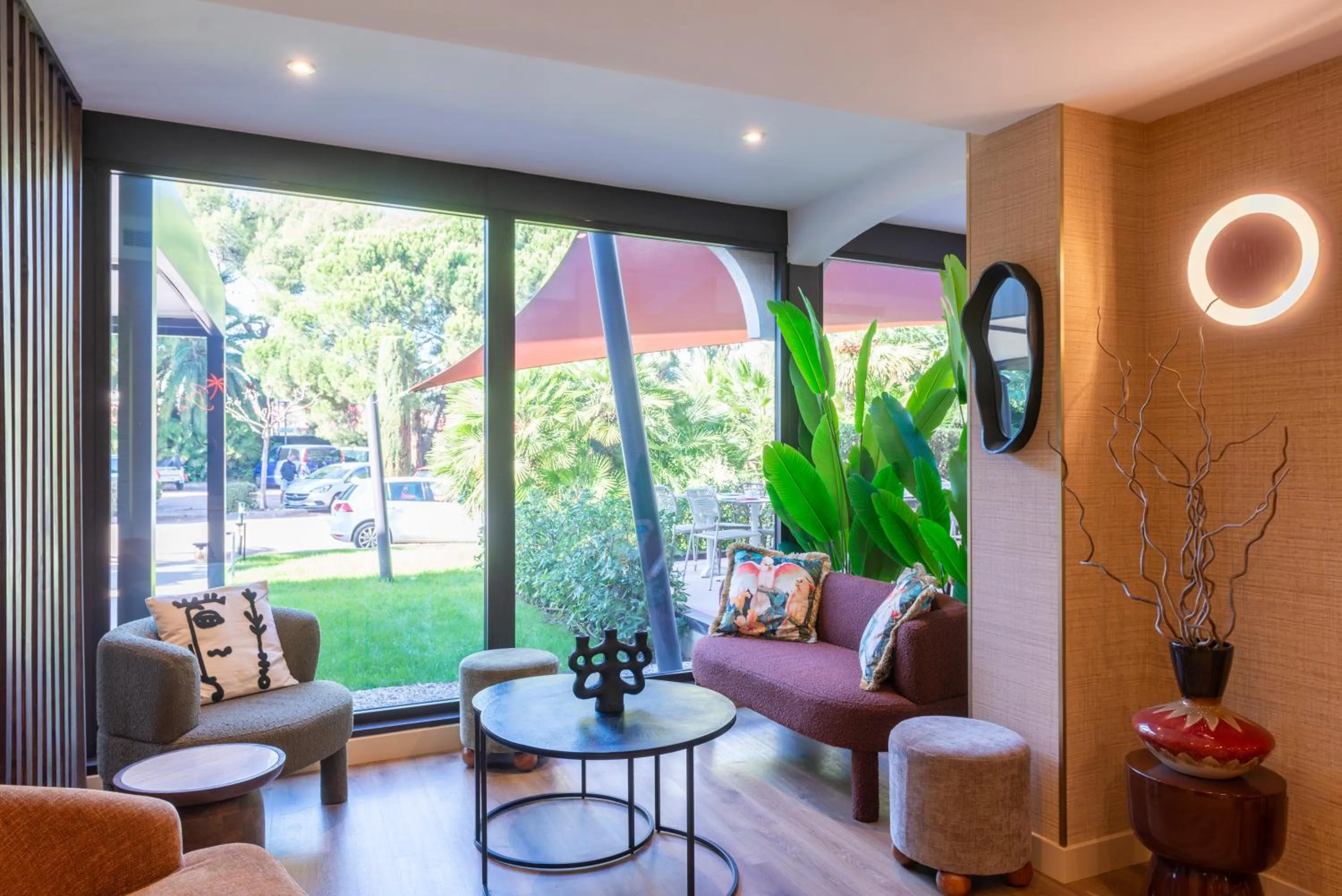 Lobby or reception in Hôtel Bahia