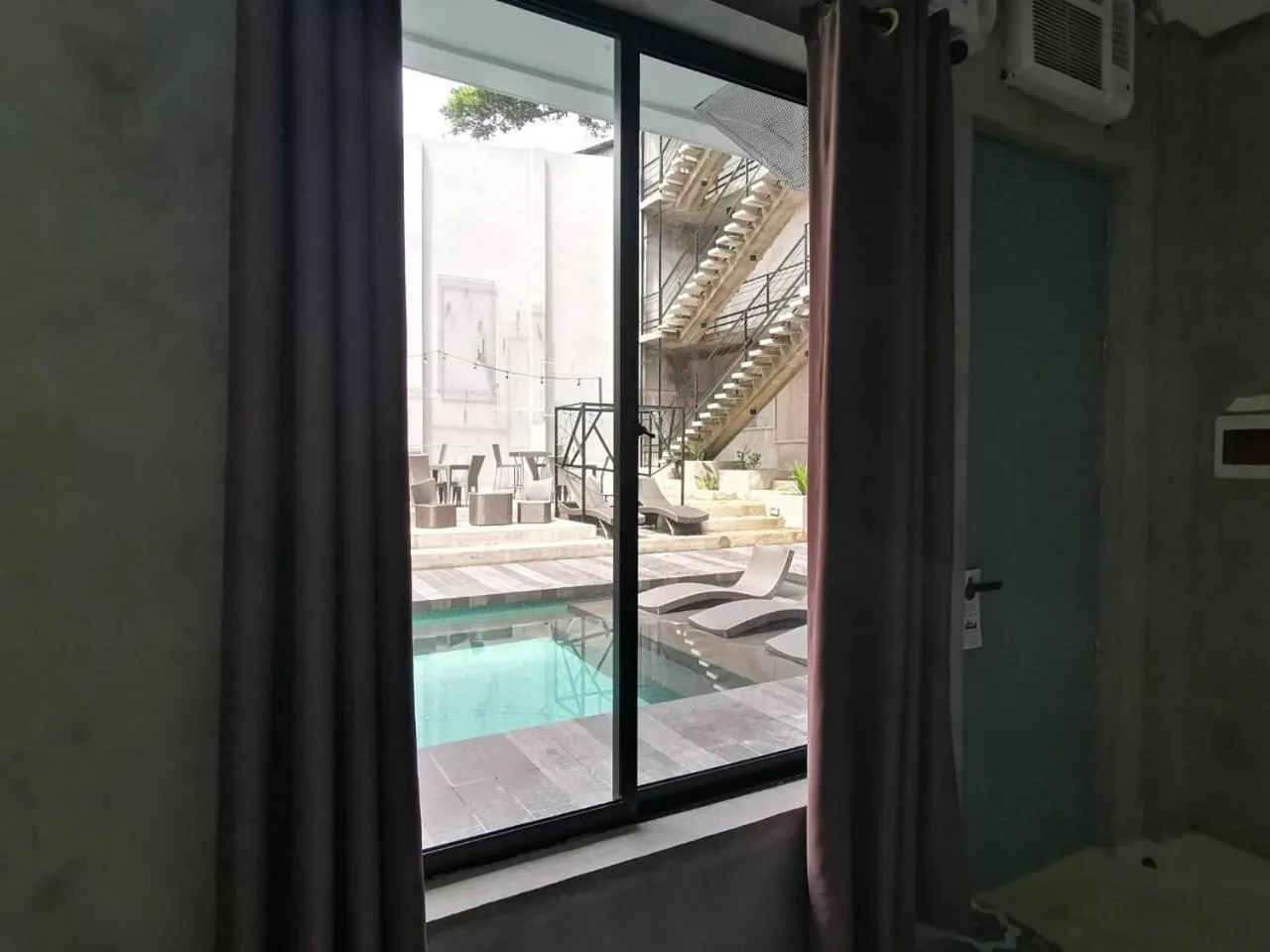 Pool view in Zenvea Hotel