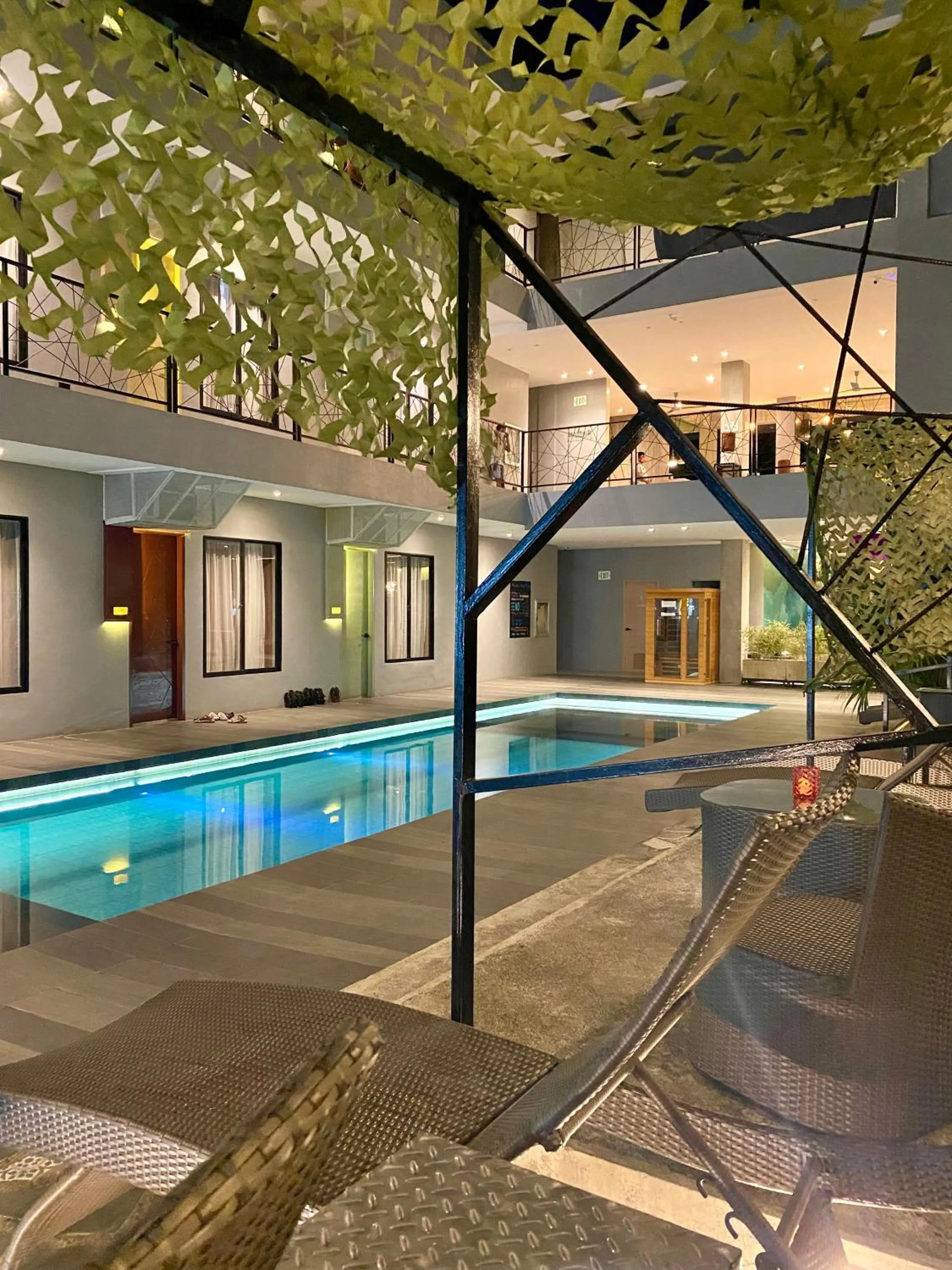 Pool view in Zenvea Hotel