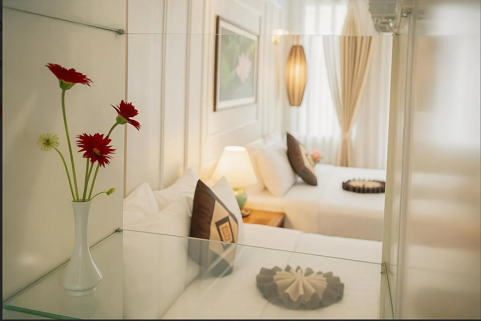 Bed in Hanoi Sena Hotel & Travel