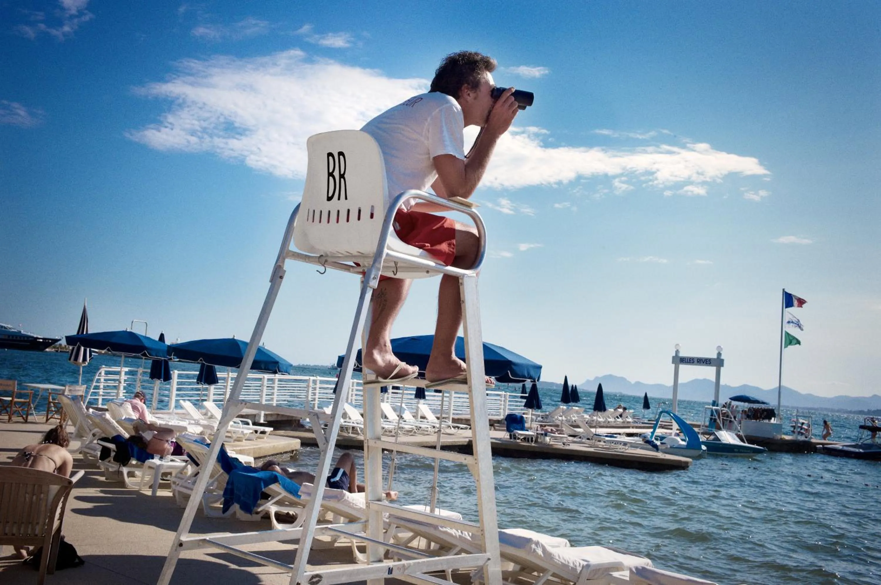 People in Hôtel Belles Rives