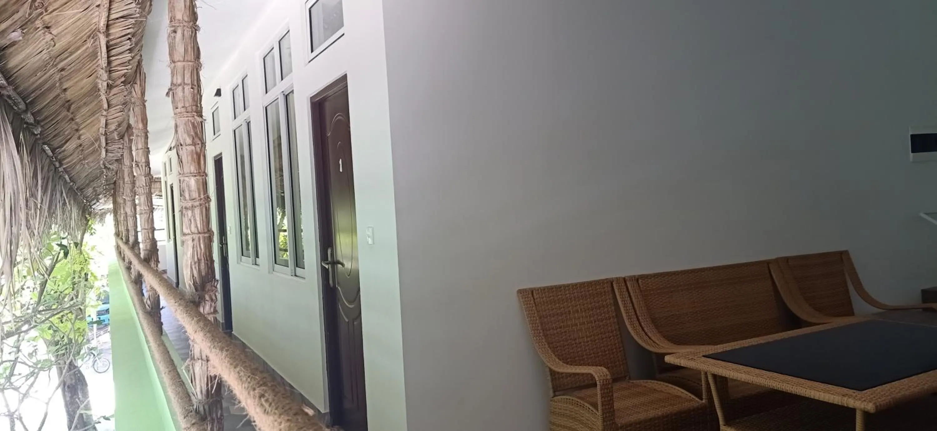 Balcony/Terrace in Dhangethi INN