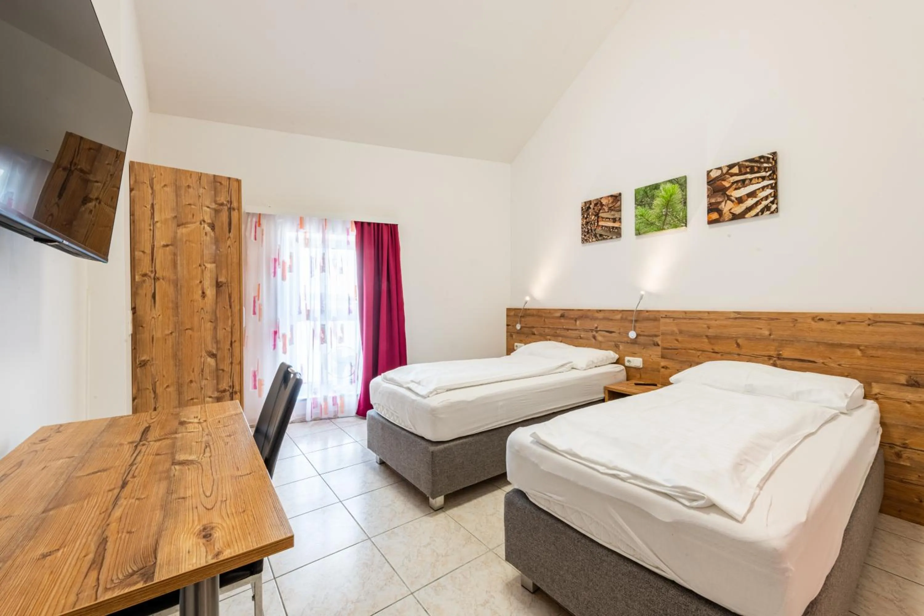 Bed in Apartment´s Marchtrenk