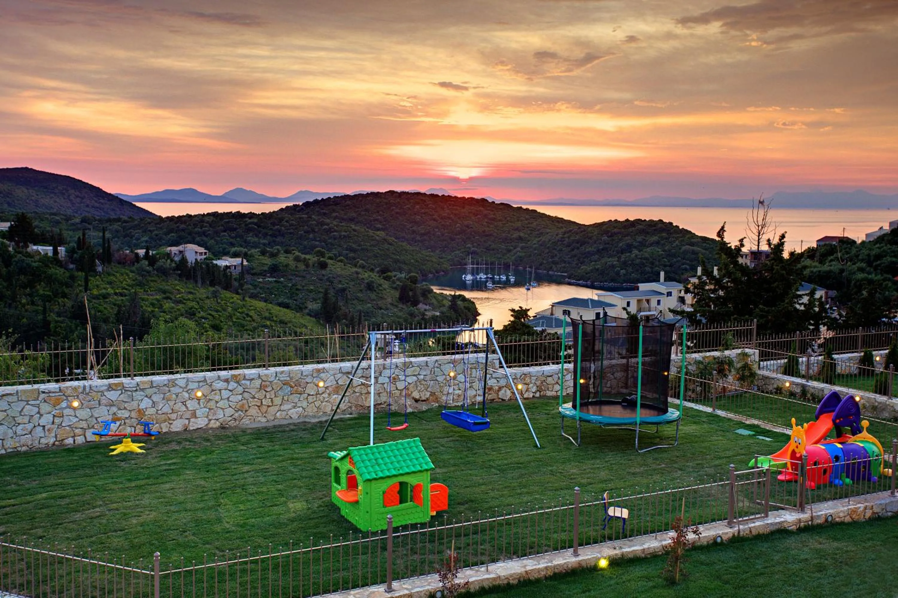 Children play ground in Sivota Diamond Spa Resort