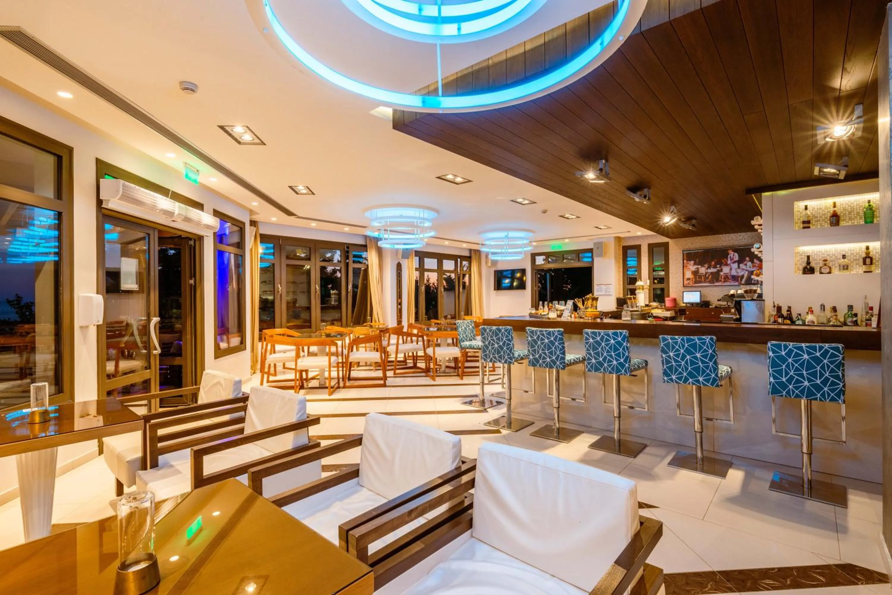 Lounge or bar in Sivota Diamond Spa Resort