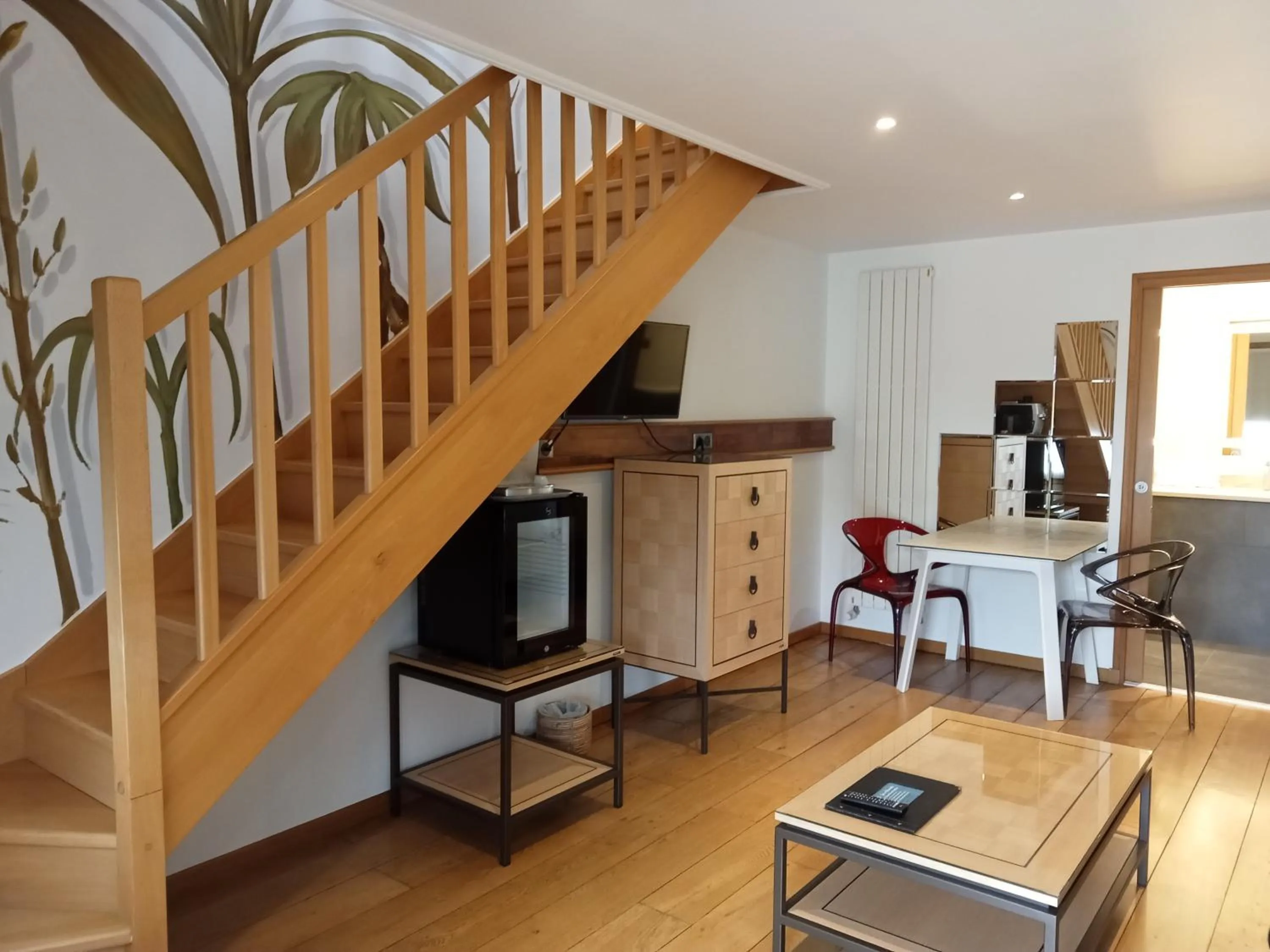 Seating area in Hotel et Spa Le Lion d'Or