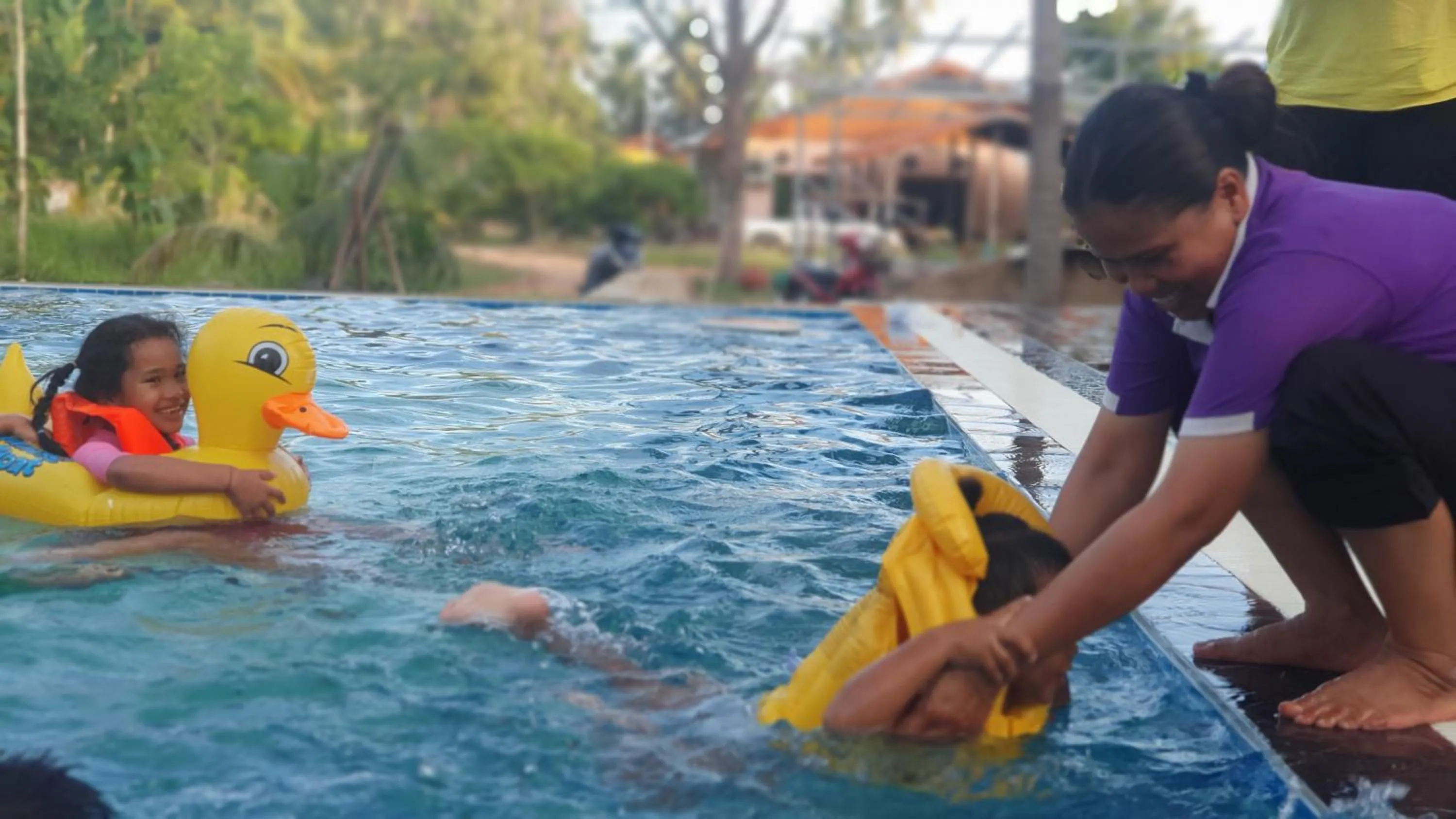 People in Moonshine Resort Chumphon