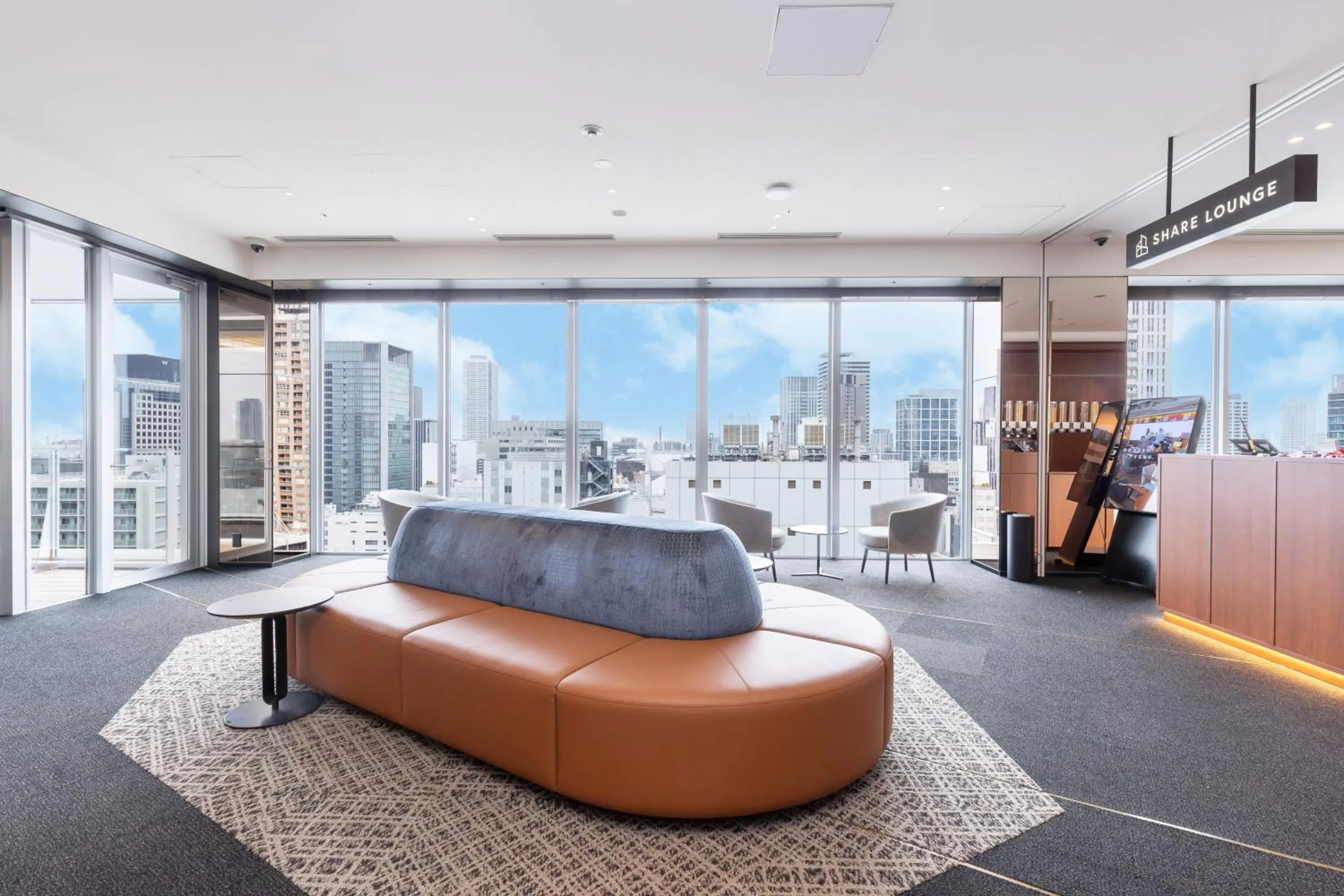 Lounge or bar in Tokyu Stay Osaka Hommachi