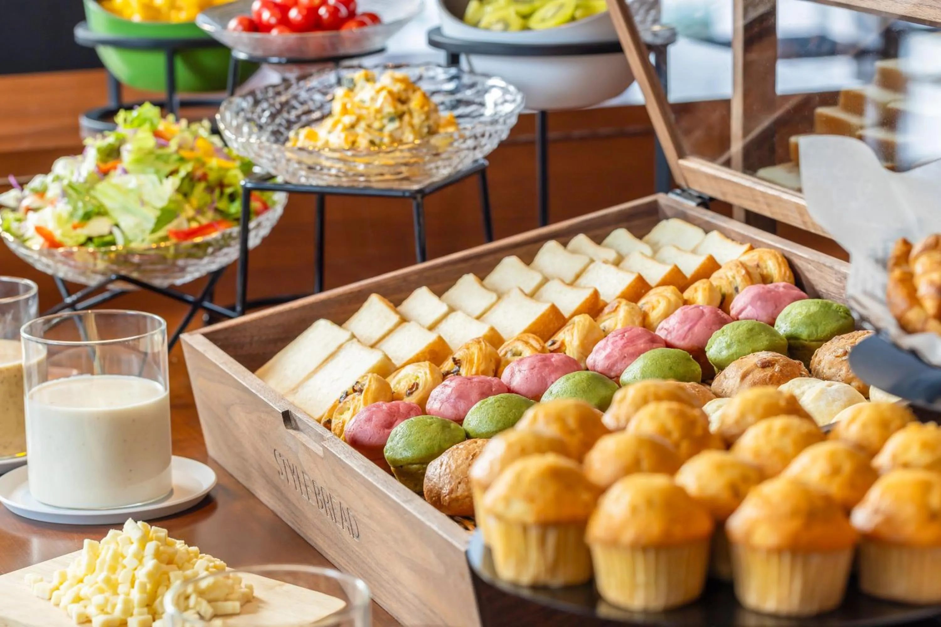 Buffet breakfast in Tokyu Stay Osaka Hommachi