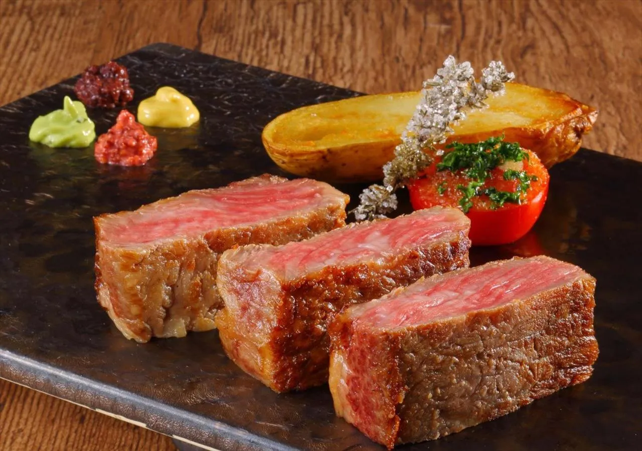 Food close-up in Oyado Morinone