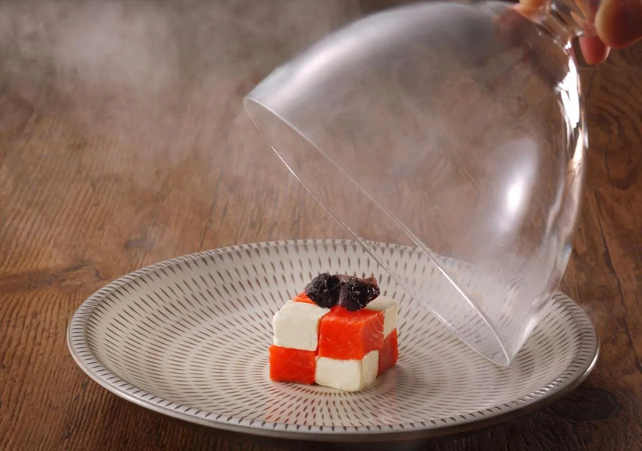 Food close-up in Oyado Morinone