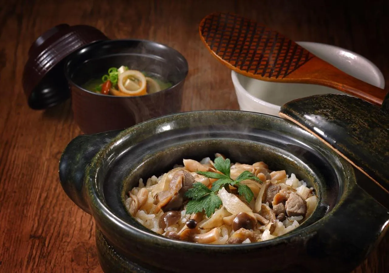 Food close-up in Oyado Morinone