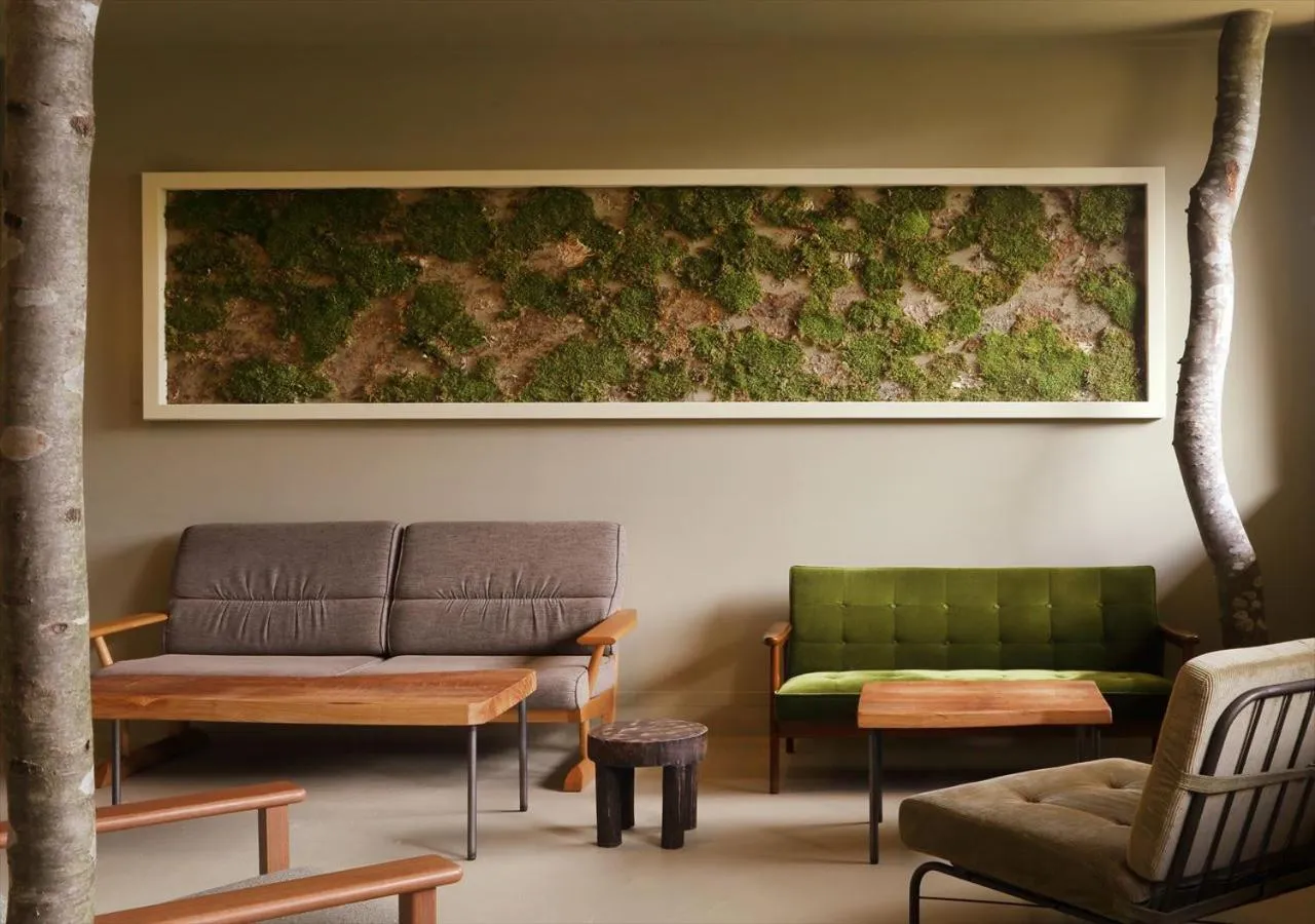 Decorative detail in Oyado Morinone