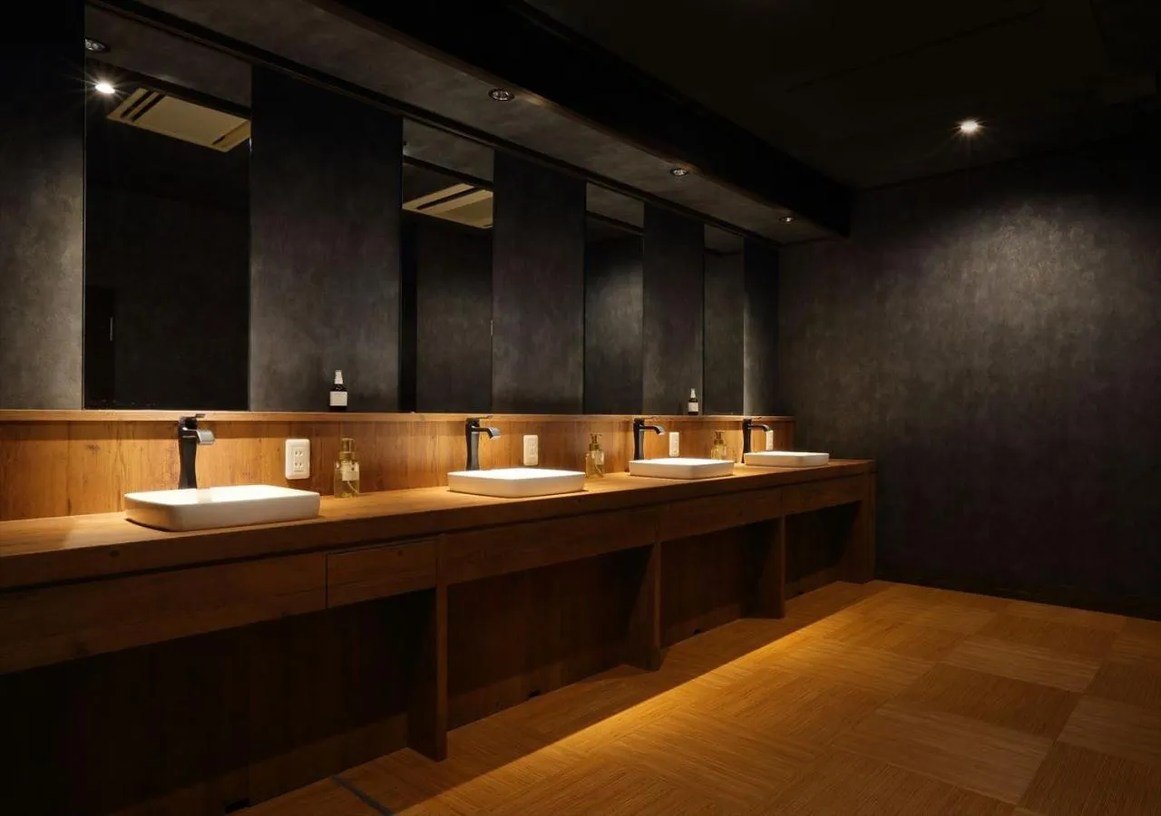 Hot Spring Bath in Oyado Morinone