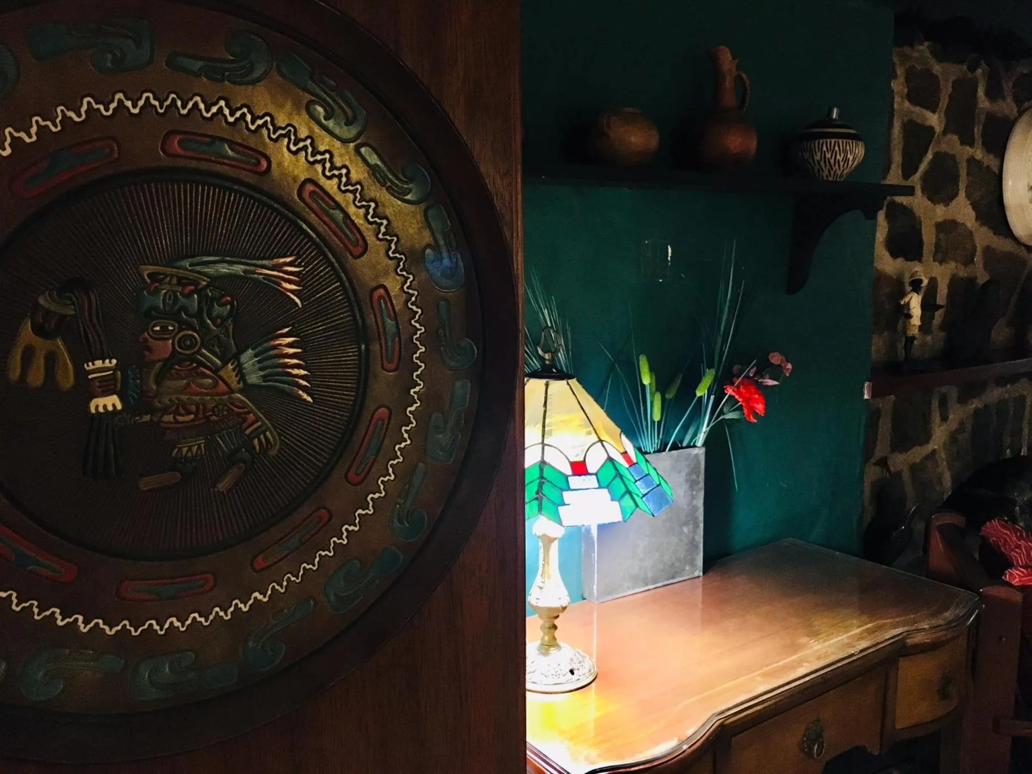 Decorative detail in Los Espinillos Hotel y Spa