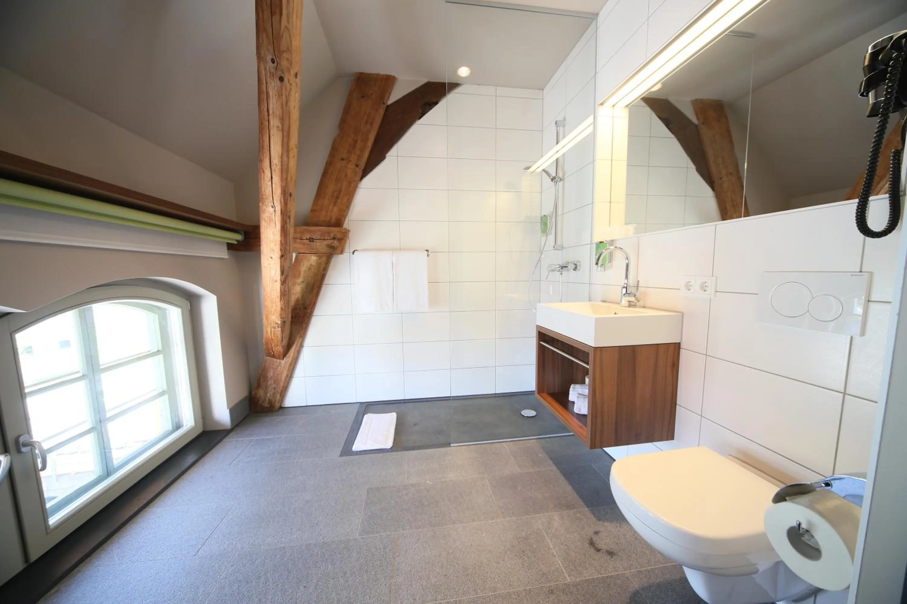 Bathroom in Hotel Kunstmühle
