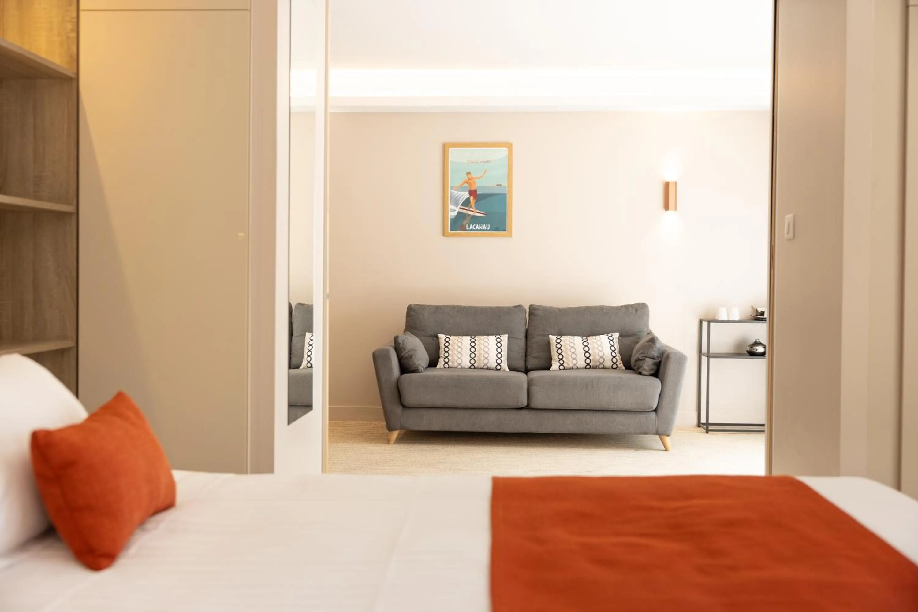 Bed in Hôtel & Spa Vitalparc, The Originals Collection