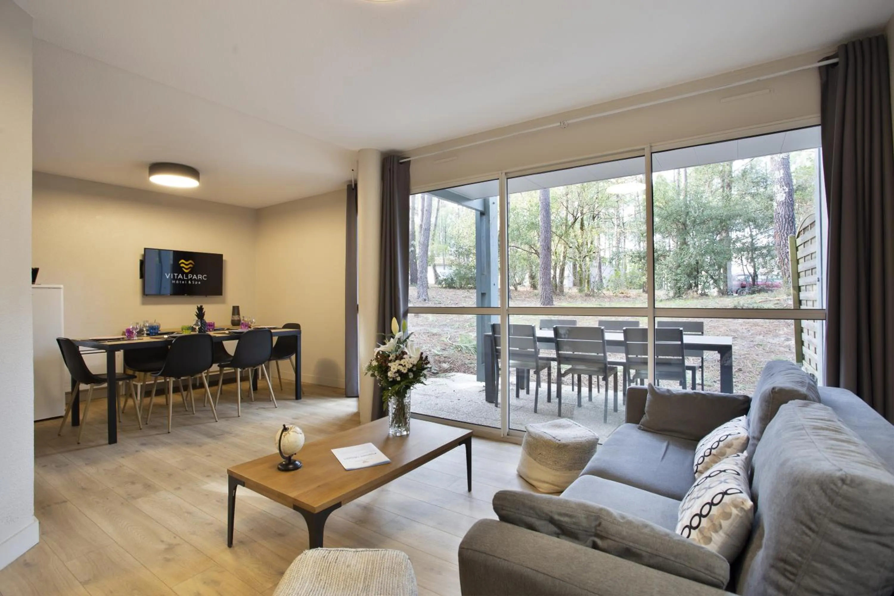 Living room in Hôtel & Spa Vitalparc, The Originals Collection