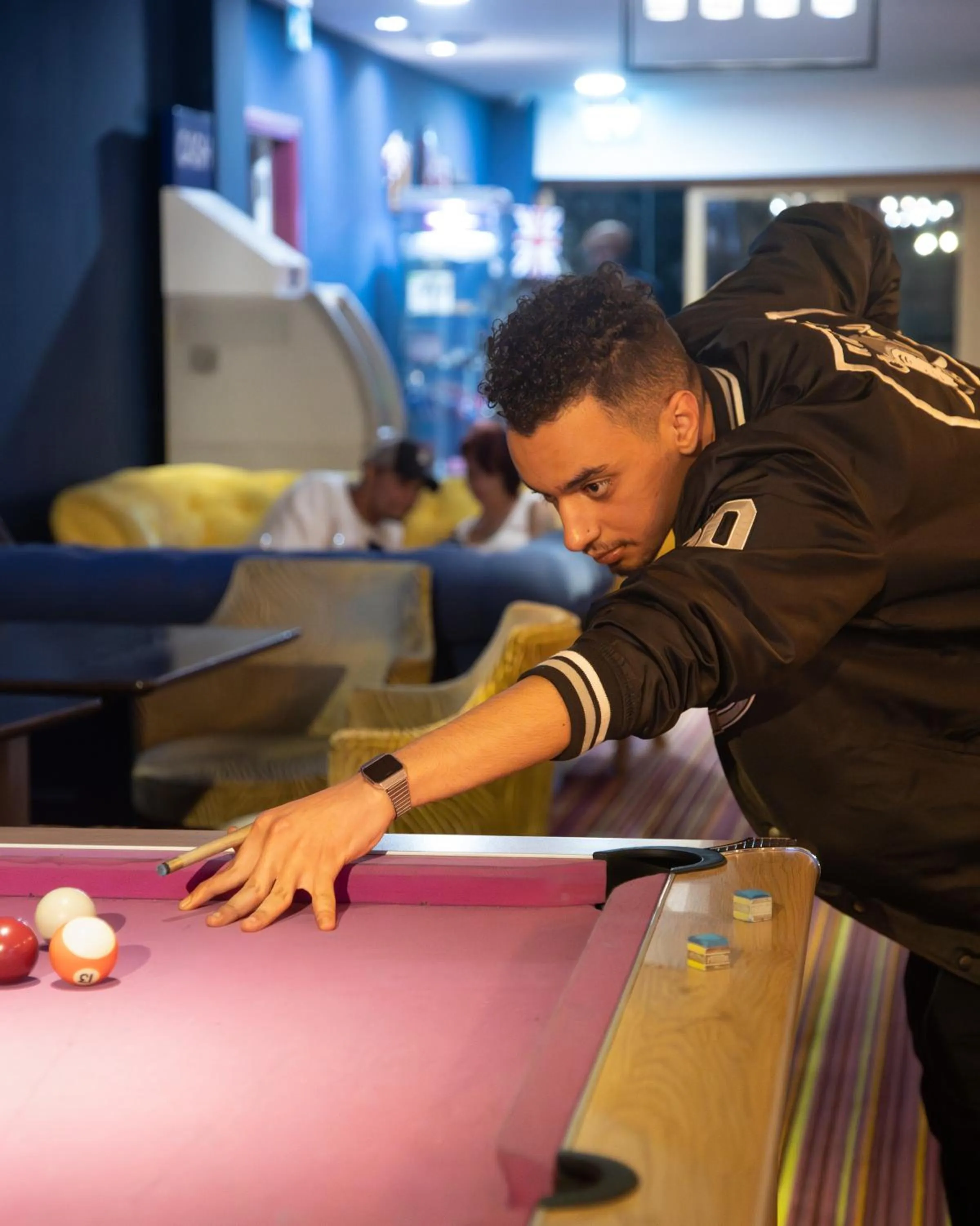 Communal lounge/ TV room in Safestay London Elephant & Castle