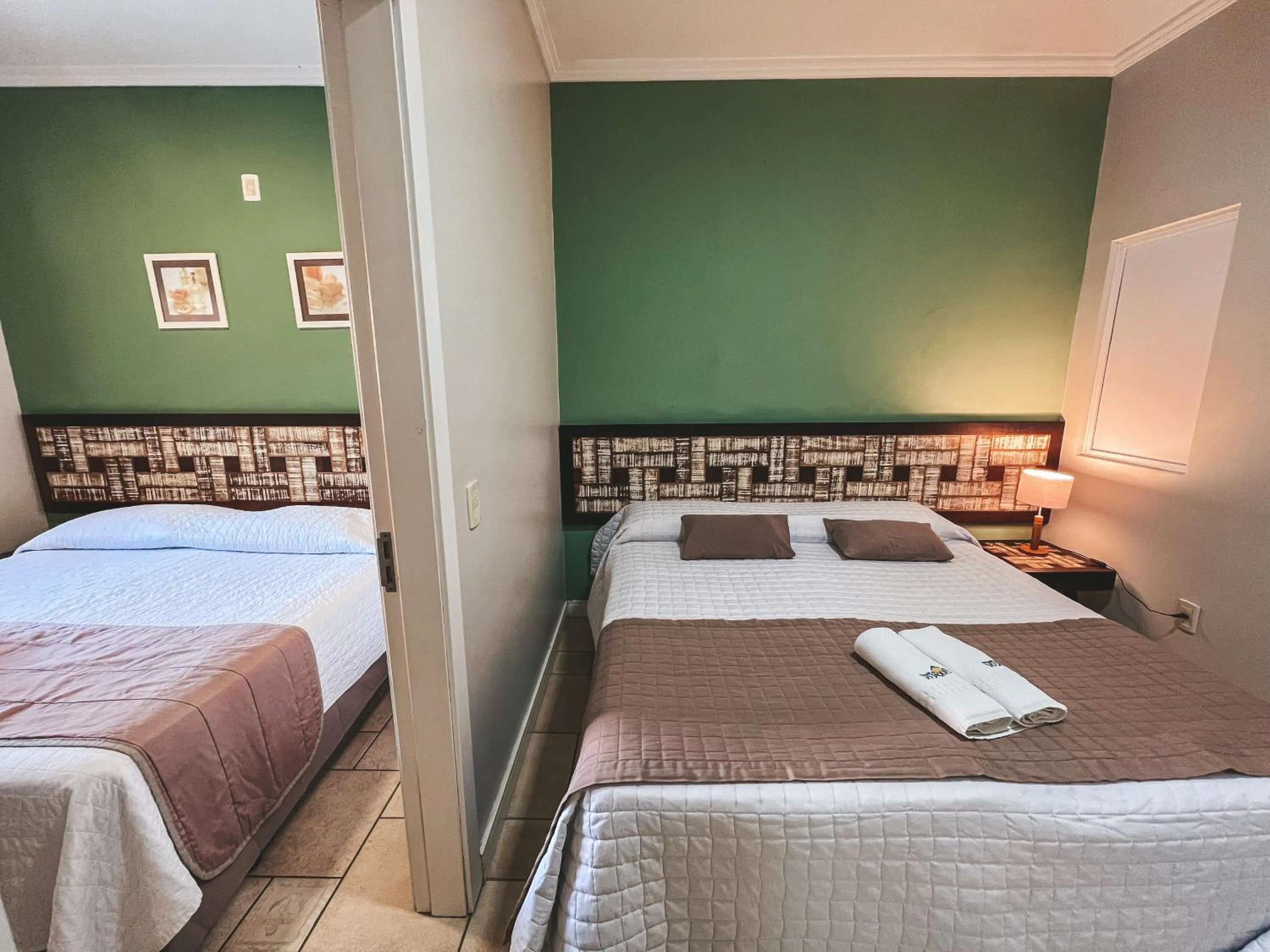 Bed in Pousada Vô Jaques