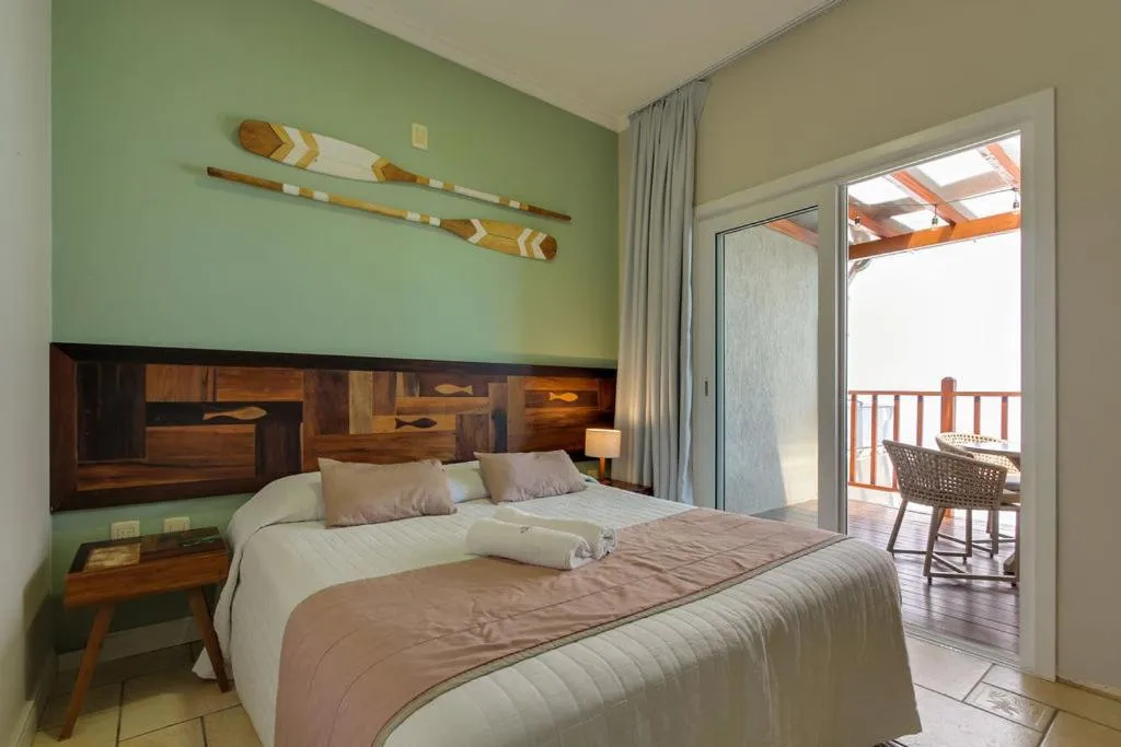 Bed in Pousada Vô Jaques